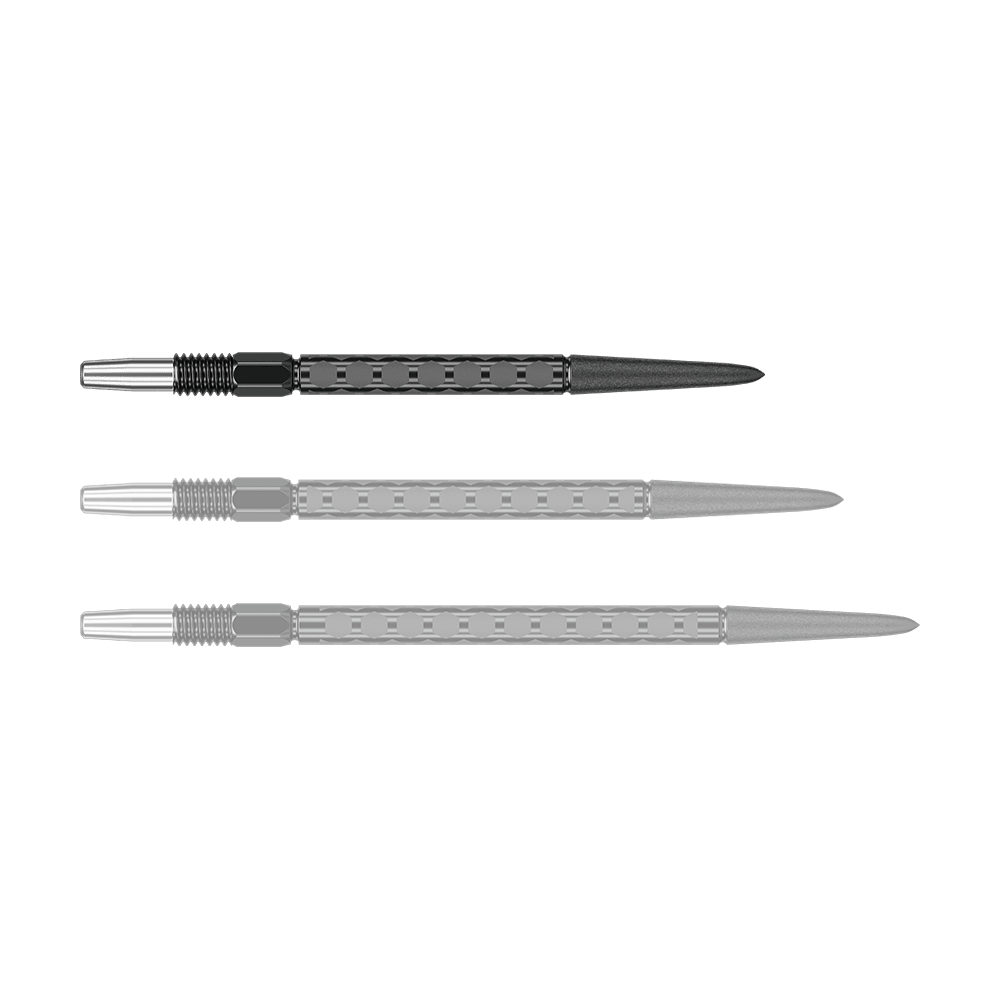 Puntas de dardo Target Swiss FLT Point - Negras Puntas de dardo Target Swiss FLT Point - Negras