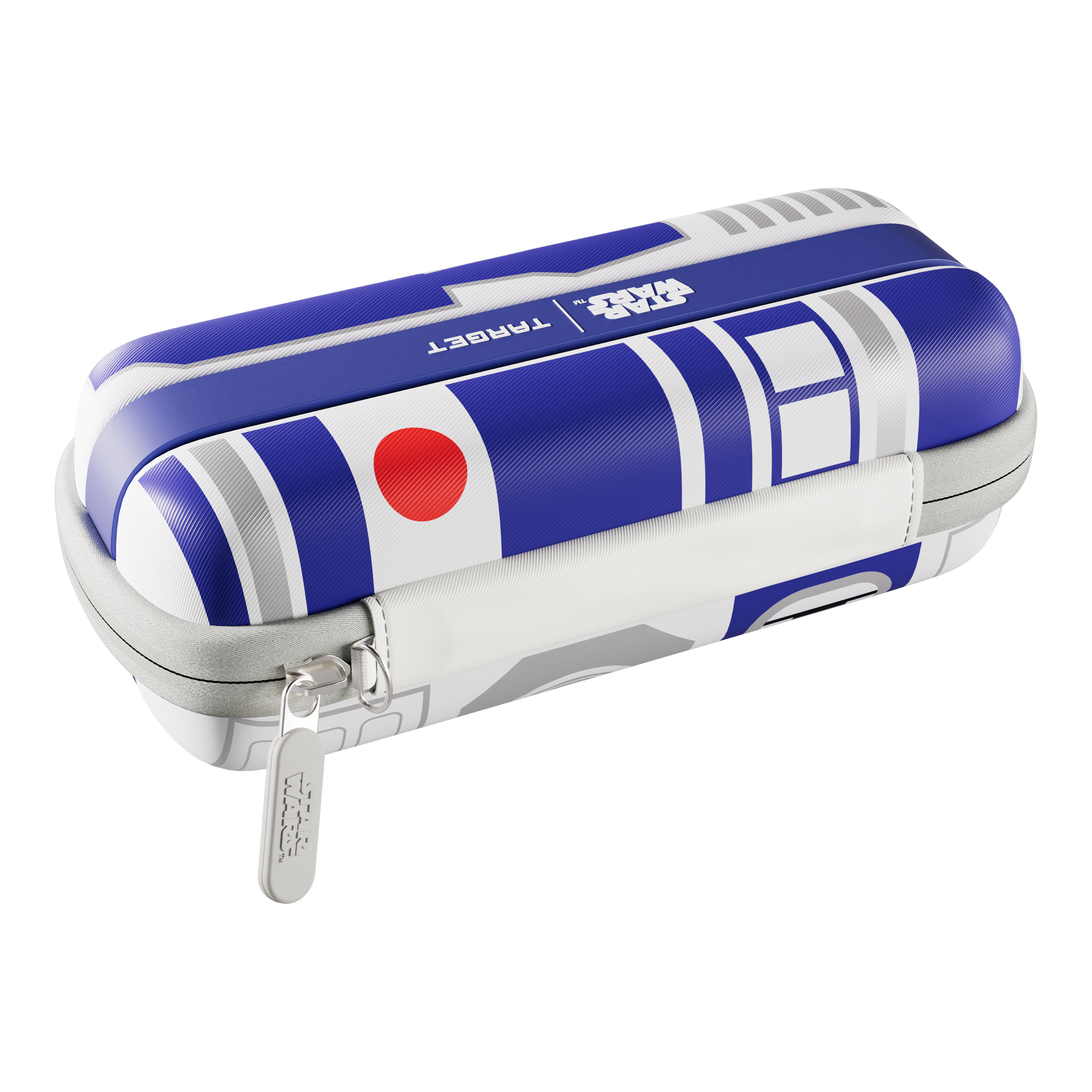 Estuche para dardos Target Star Wars Boa - R2-D2 Auf dem Bild befindet sich das Target Star Wars Boa Dartcase - R2D2. Das Dartcase wurde inspiriert von R2D2 aus Star Wars.