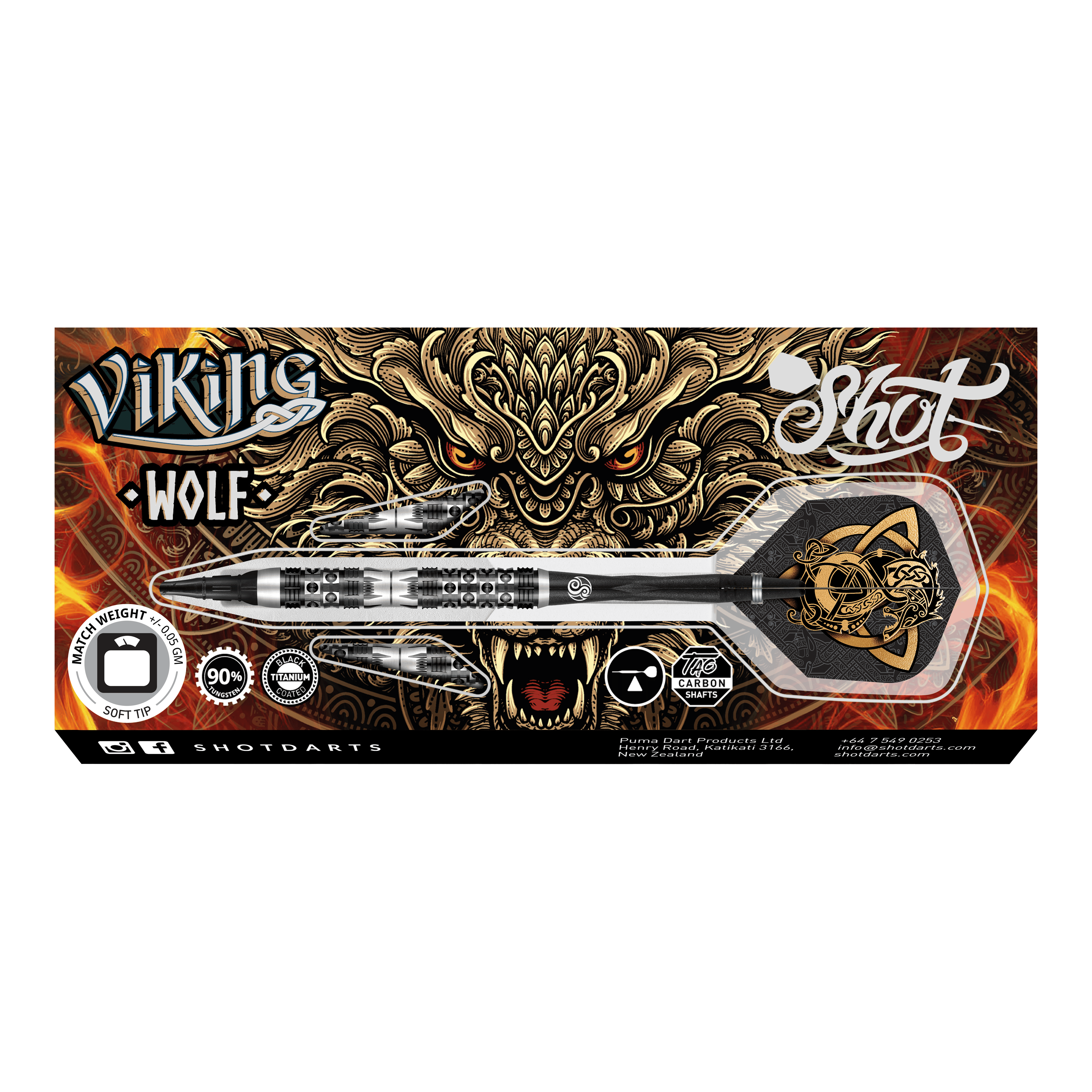 Shot Dardos blandos Viking Wolf - 20g