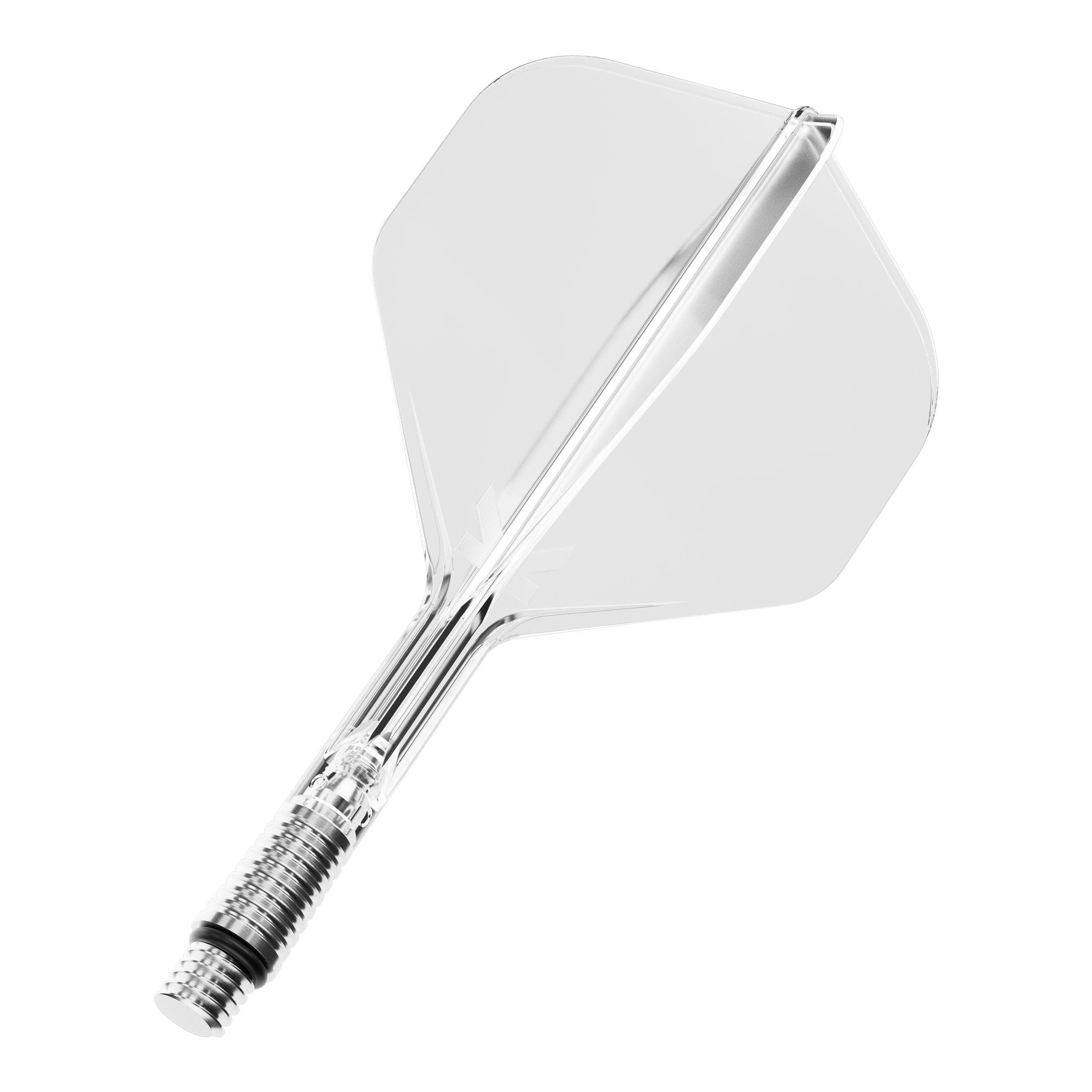 Vuelos estándar Target K-Shift No2 - Transparente Dieses Bild zeigt ein einzelnes Target KShift No2 Standard Flight, klar, mit einer Größe von 26mm. Es handelt sich um ein Teil für Dartpfeile.
