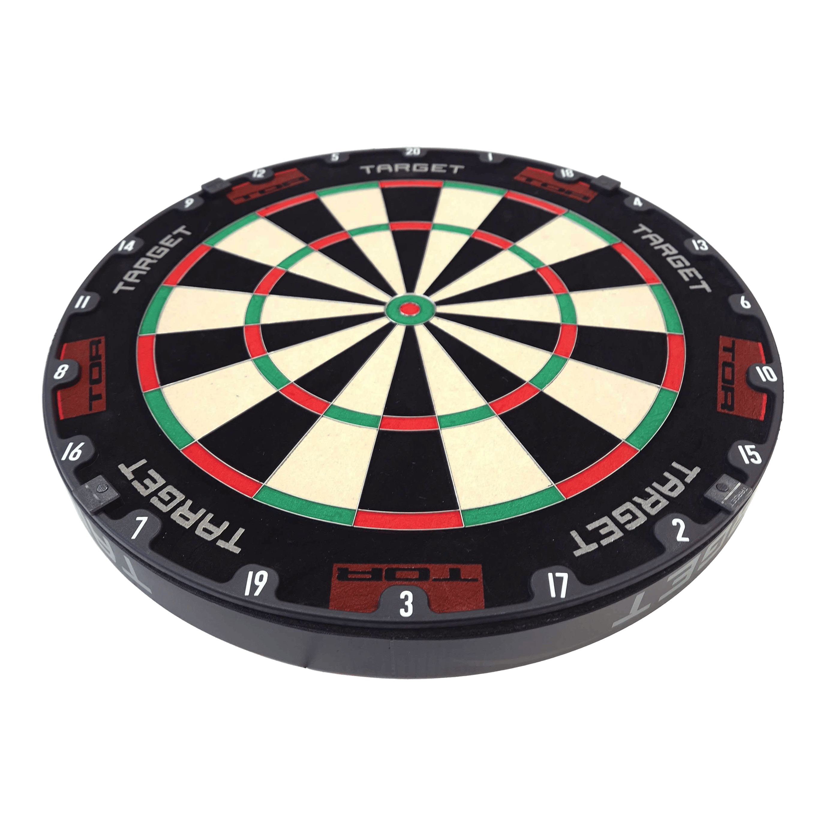 Diana de acero Target TOR Ein weiteres Target TOR Steeldartboard ist dargestellt. Die Oberfläche ist gut strukturiert.