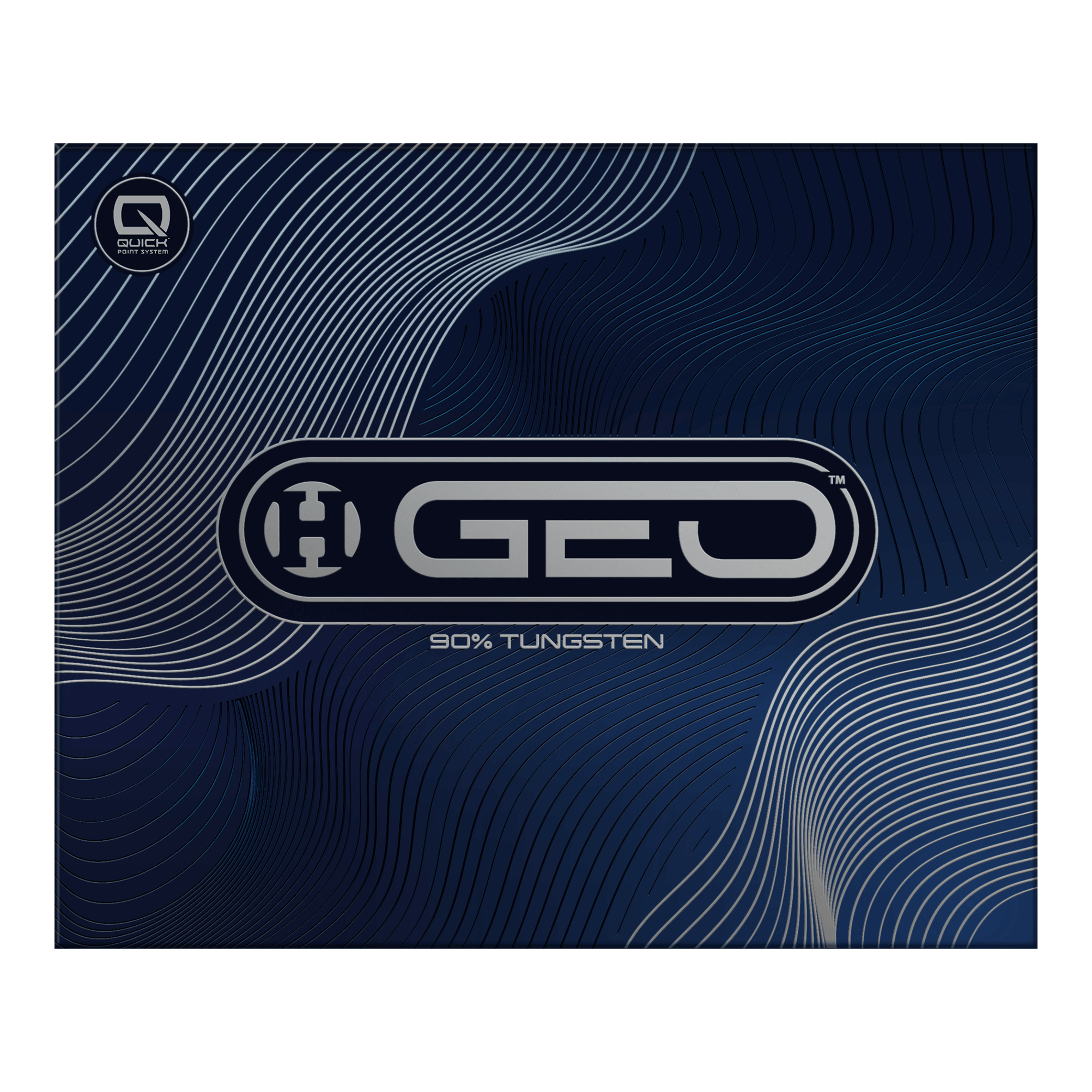 Dardos de acero Harrows GEO Bomb Quick Point Das Bild zeigt Harrows GEO Bomb Quick Point Steeldarts. Die Steeldarts besitzen ein typisches Dartpfeil-Design und sind für Präzision beim Dartspiel ausgelegt.