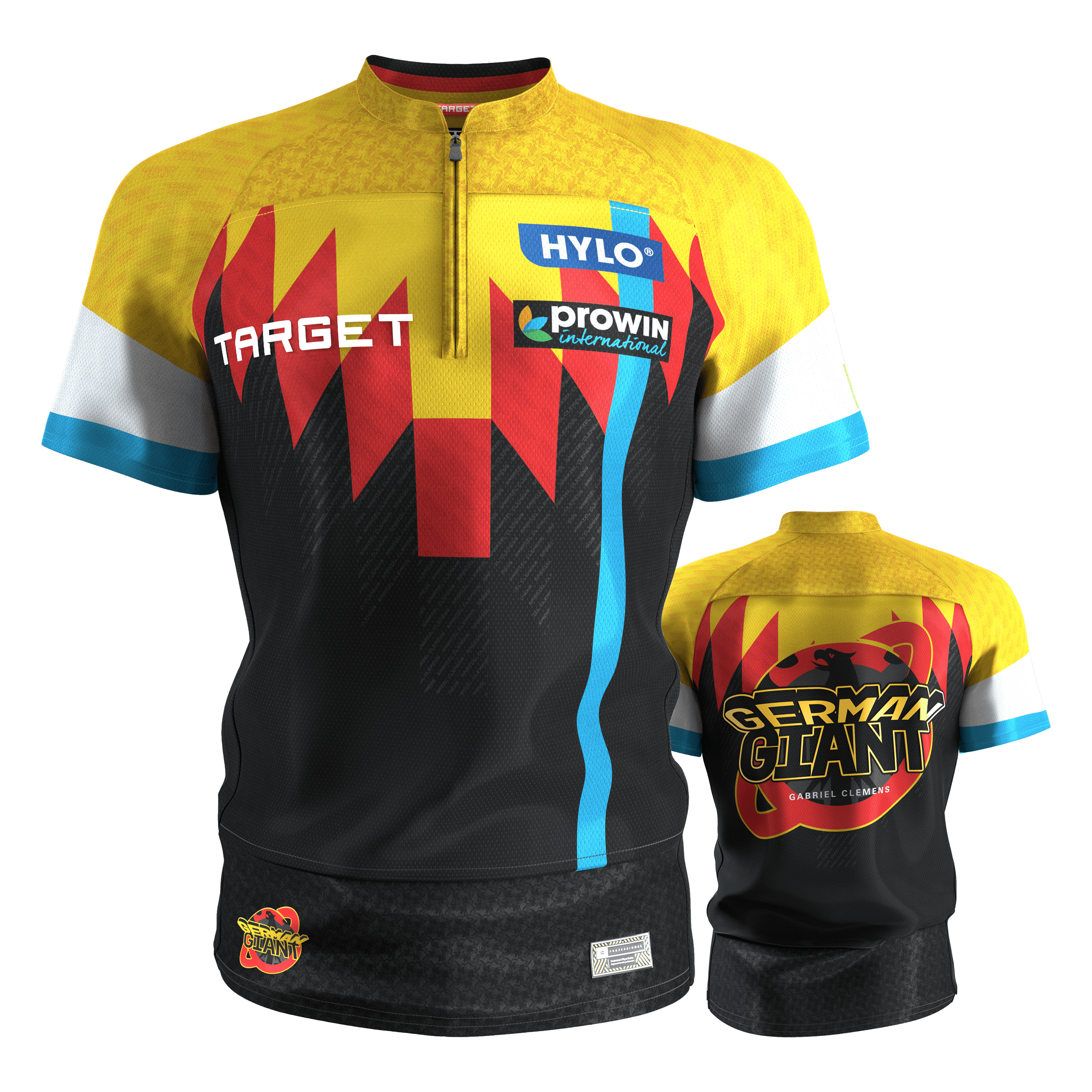 Camiseta de dardos de Gabriel Clemens de Target 2027