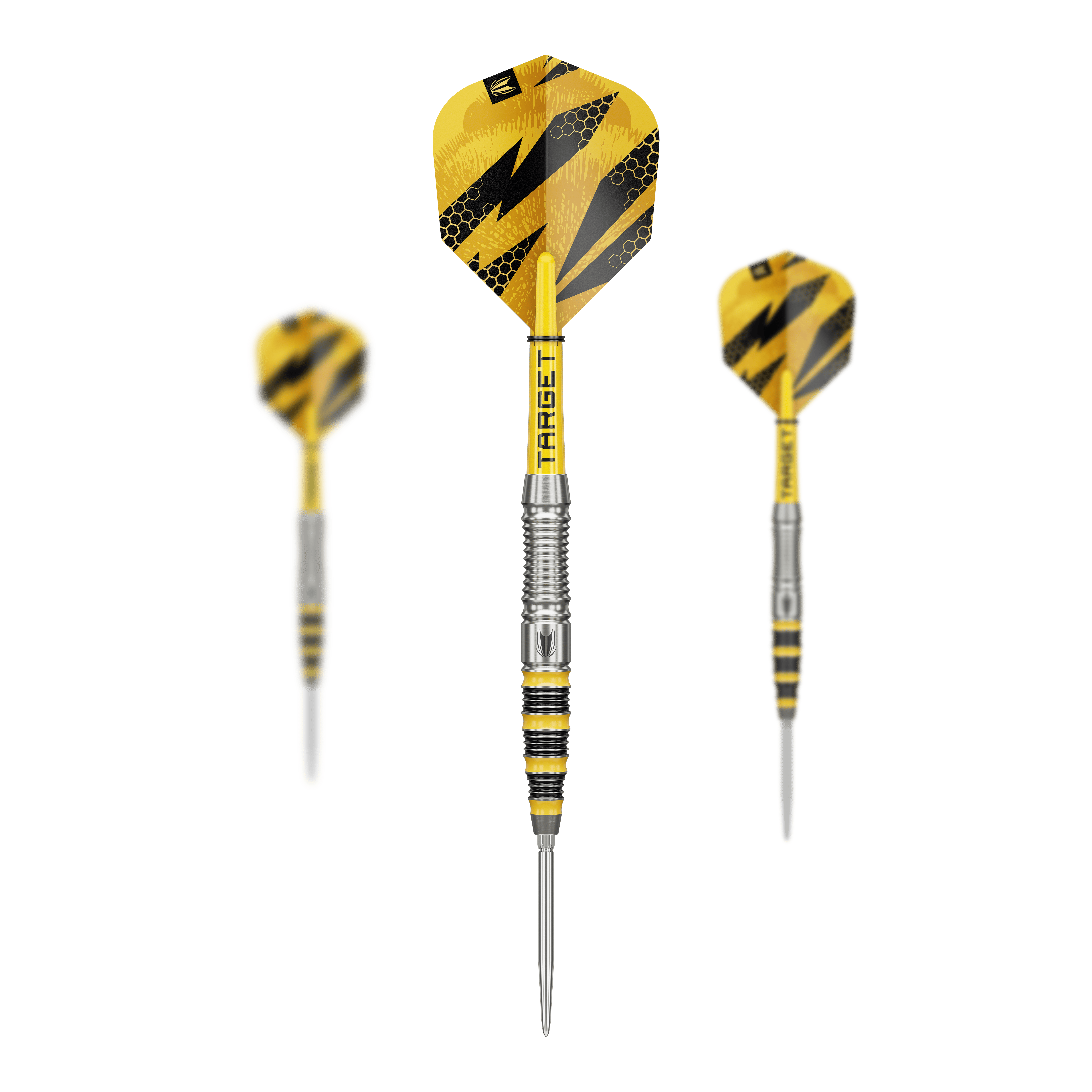 Dardos de acero Target Buzz 03 Swiss Points Abgebildet ist das Target Buzz 03 Swiss Points Steeldarts Set. Die Darts sind für das Steeldart-Spiel geeignet.