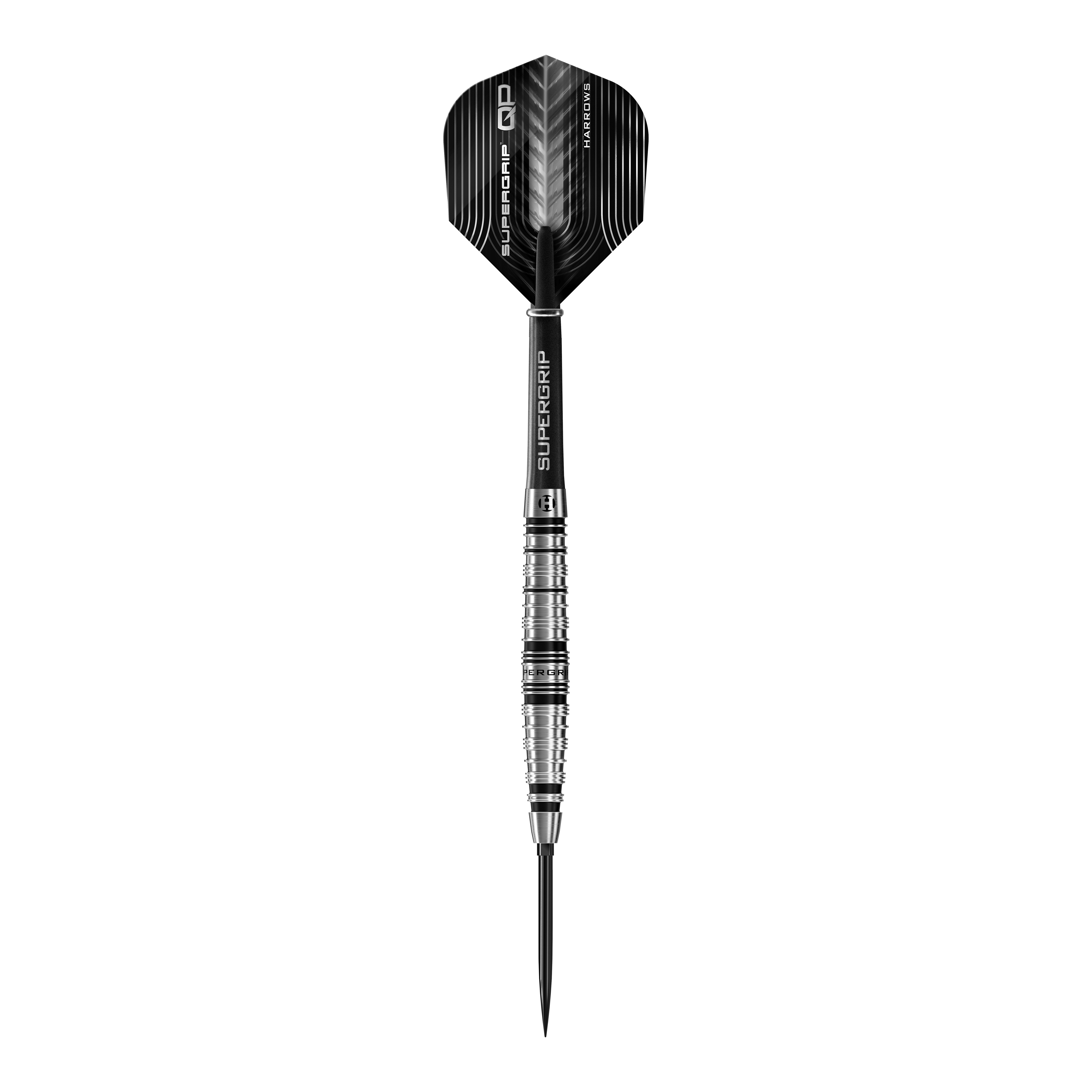Dardos de acero Harrows Supergrip Torpedo Quick Point Das Bild präsentiert die Harrows Supergrip Torpedo Quick Point Steeldarts. Sie sind ideal für präzise Würfe und intensiven Einsatz.