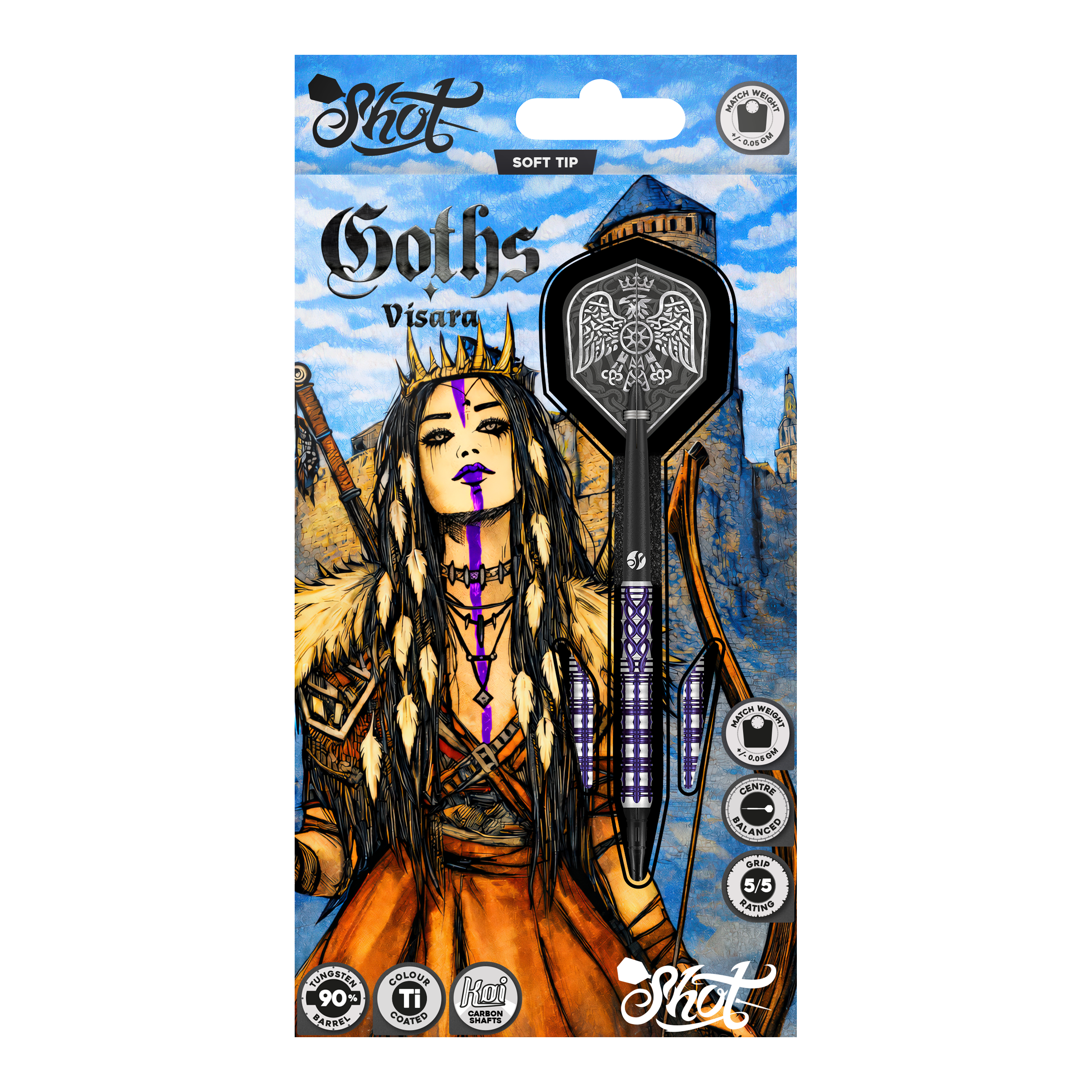 Dardos blandos Shot Goths Visara - 20 g