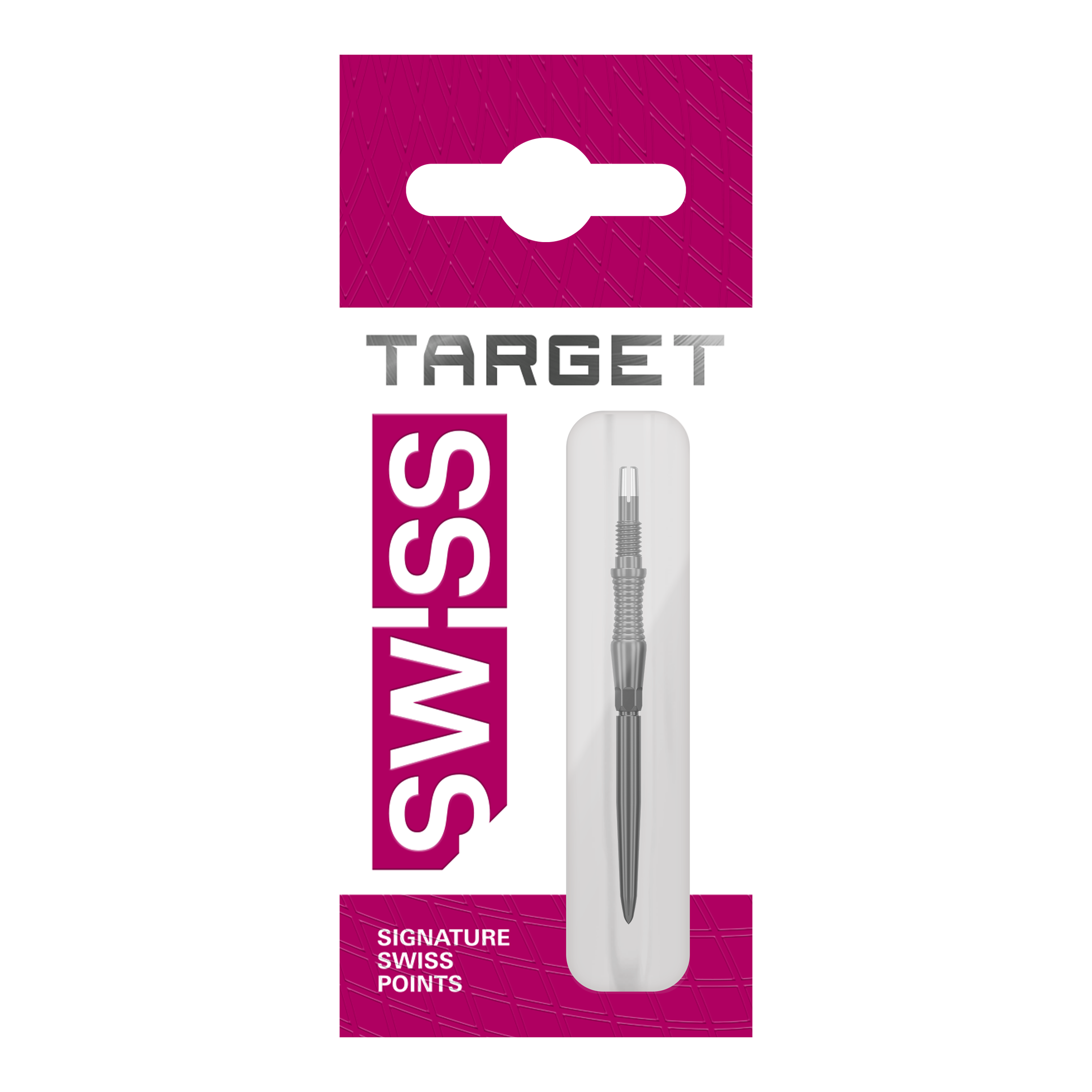 Puntas de dardos Target Swiss Point Signature RST - Negras Hier sieht man schwarze Dartspitzen von Target Swiss Point in Signature RST-Ausführung mit 35mm Länge. Das Bild zeigt die Spitzen aus einer anderen Perspektive.