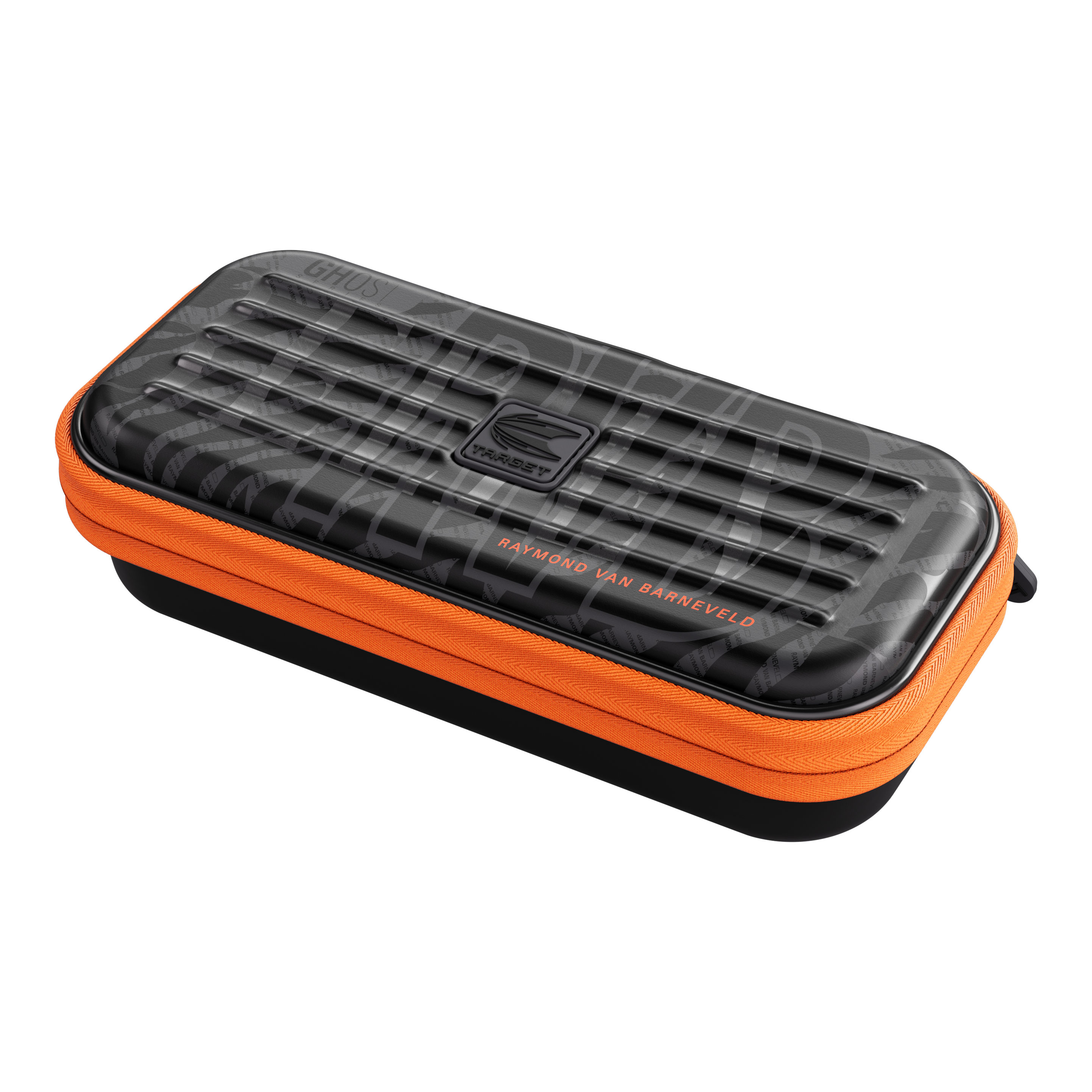 Estuche para dardos Takoma Ghost Series Raymond Van Barneveld Das Foto zeigt das Takoma Ghost Series Raymond Van Barneveld Dartcase. Es ist ein Dart-Etui für Spielzubehör.