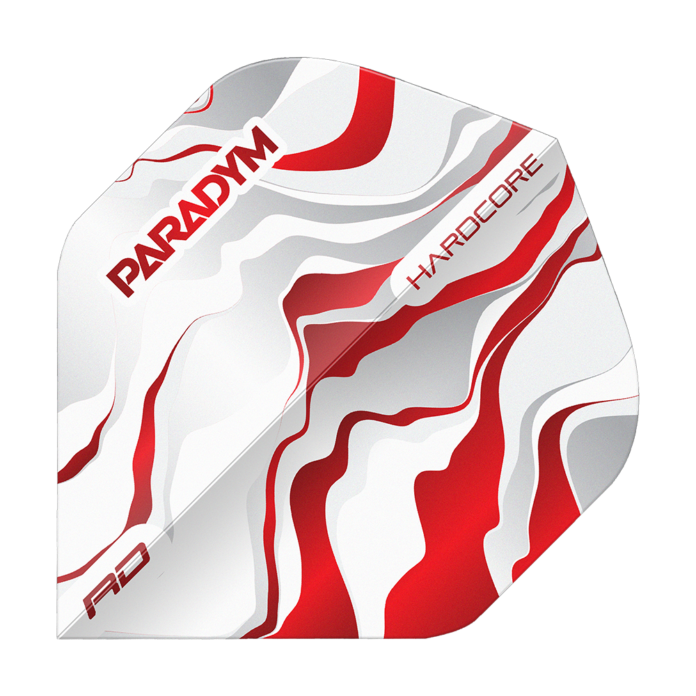 Vuelos estándar Red Dragon Hardcore Premium Paradym Red Premium No2 Abgebildet sind die Red Dragon Hardcore Premium Paradym Red Premium No2 Standard Flights. Diese Flights sind in Standardform und in einer roten Premium-Ausführung gestaltet.