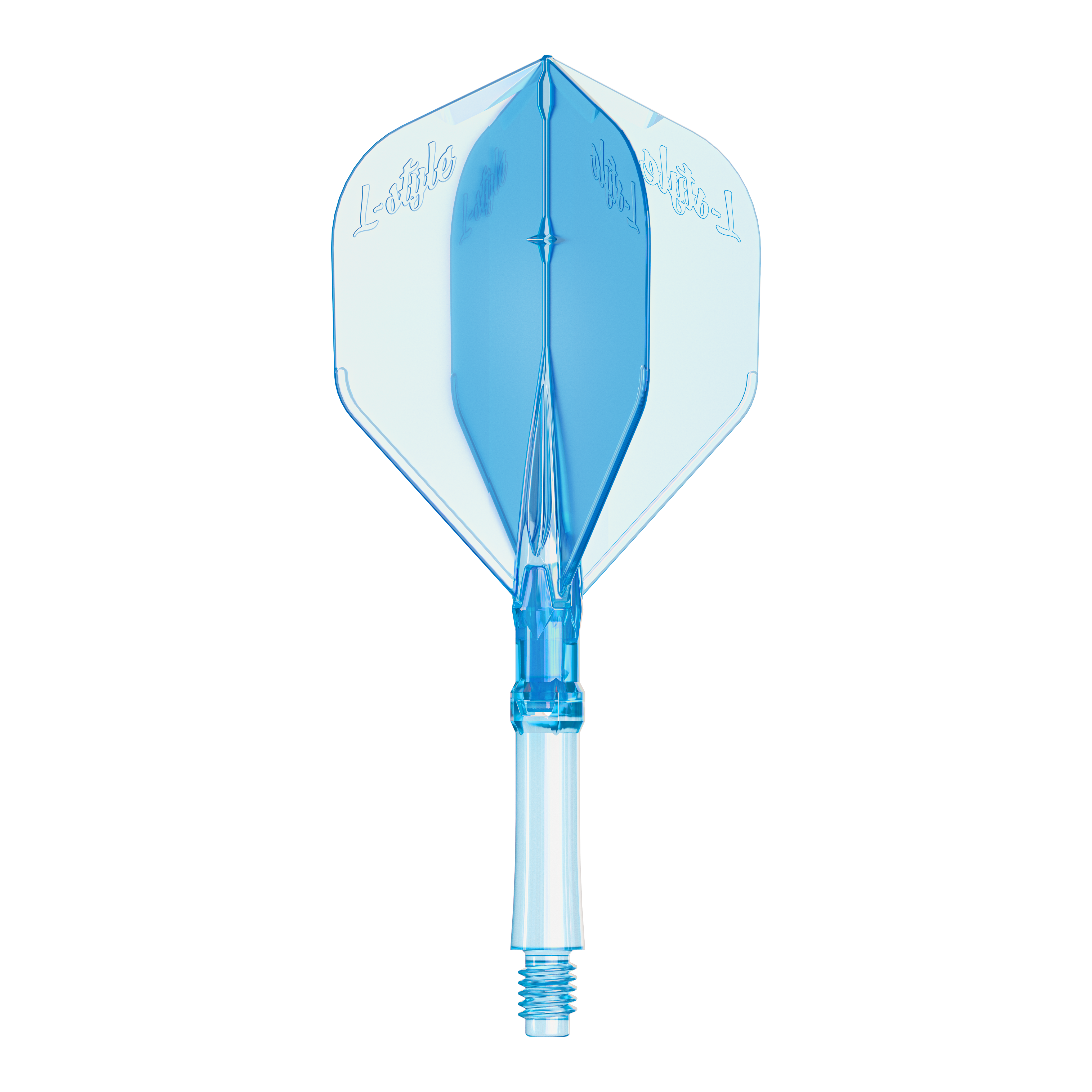 Vuelos L-Style L-System - Azul claro Abgebildet sind L-Style L-System Flights in klarer blauer Farbe, Größe Medium. Diese Flights dienen als Ersatzteile für Dartpfeile.