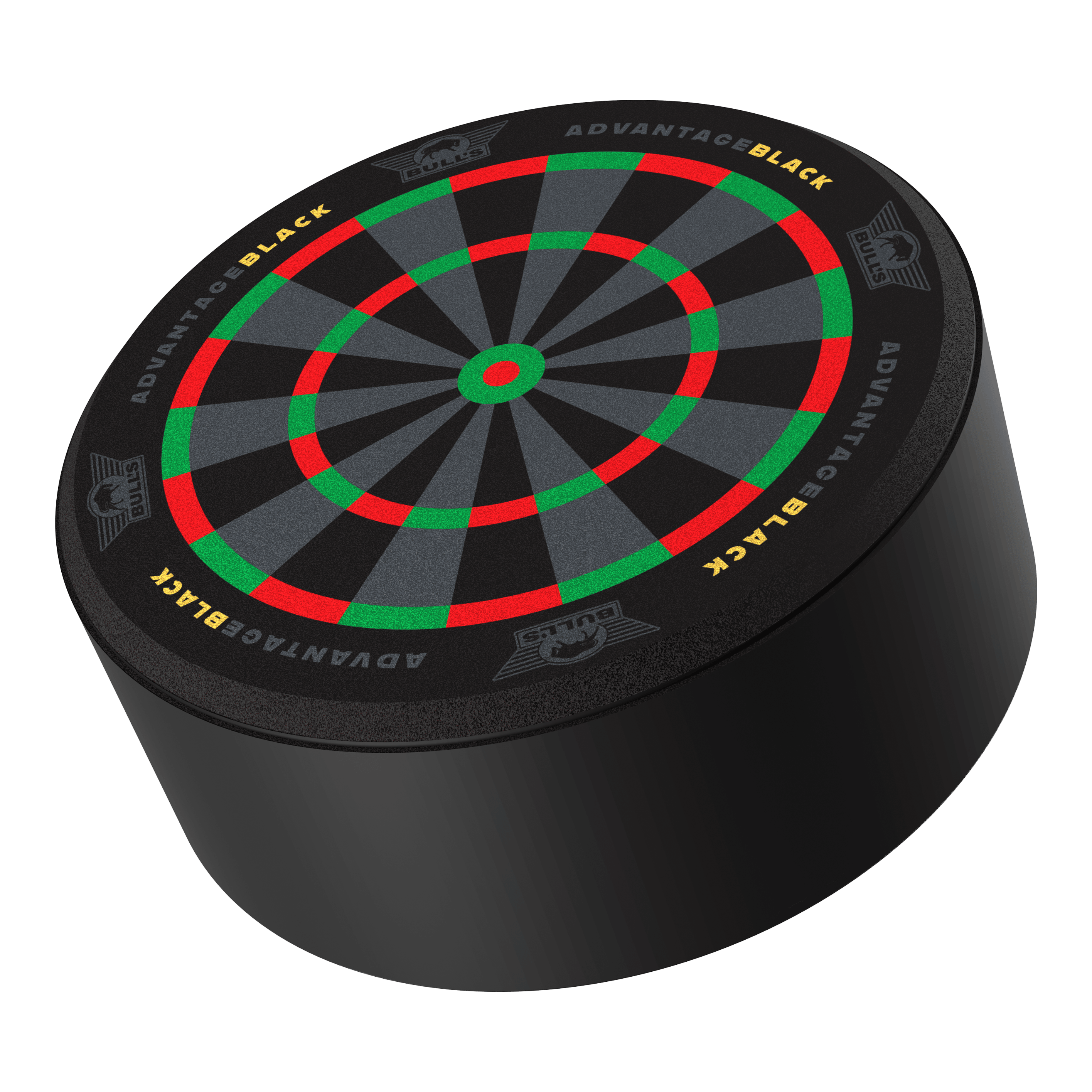 Soporte para dardos Bulls NL Advantage negro Das Bild zeigt den Bulls NL Advantage Black Mini Dart Display Darthalter. Es ist ein spezieller Halter zur Präsentation von Darts.