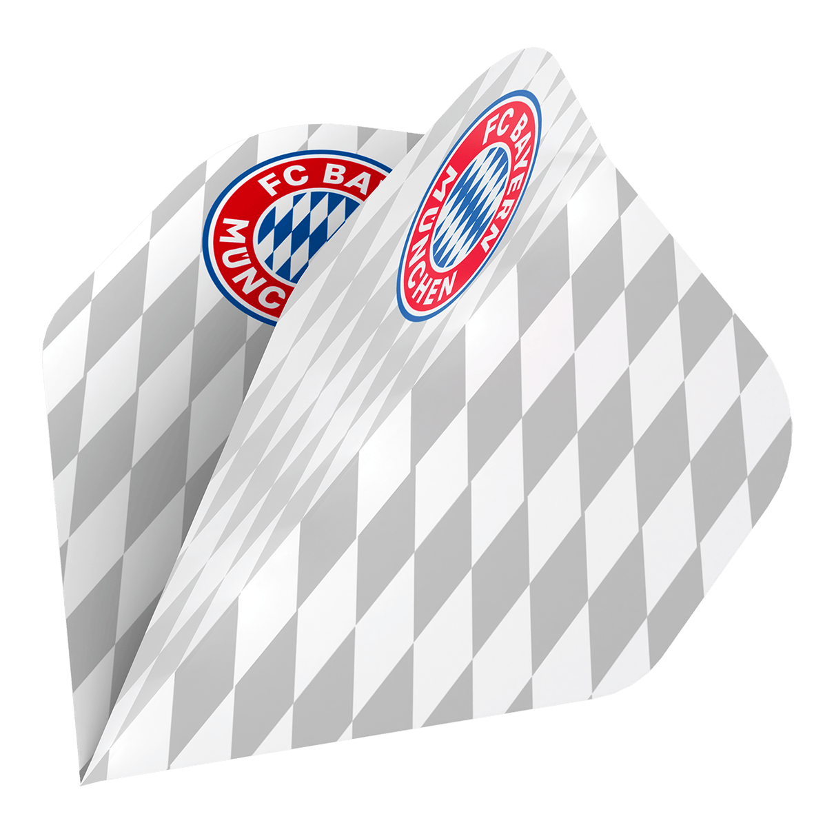 Colección de vuelo Bulls FC Bayern Munich - 5 sets Das Bild zeigt die Bulls FC Bayern München Flight Collection - 5 Satz. Es handelt sich um Zubehör für Dartspieler mit dem Design des FC Bayern München.