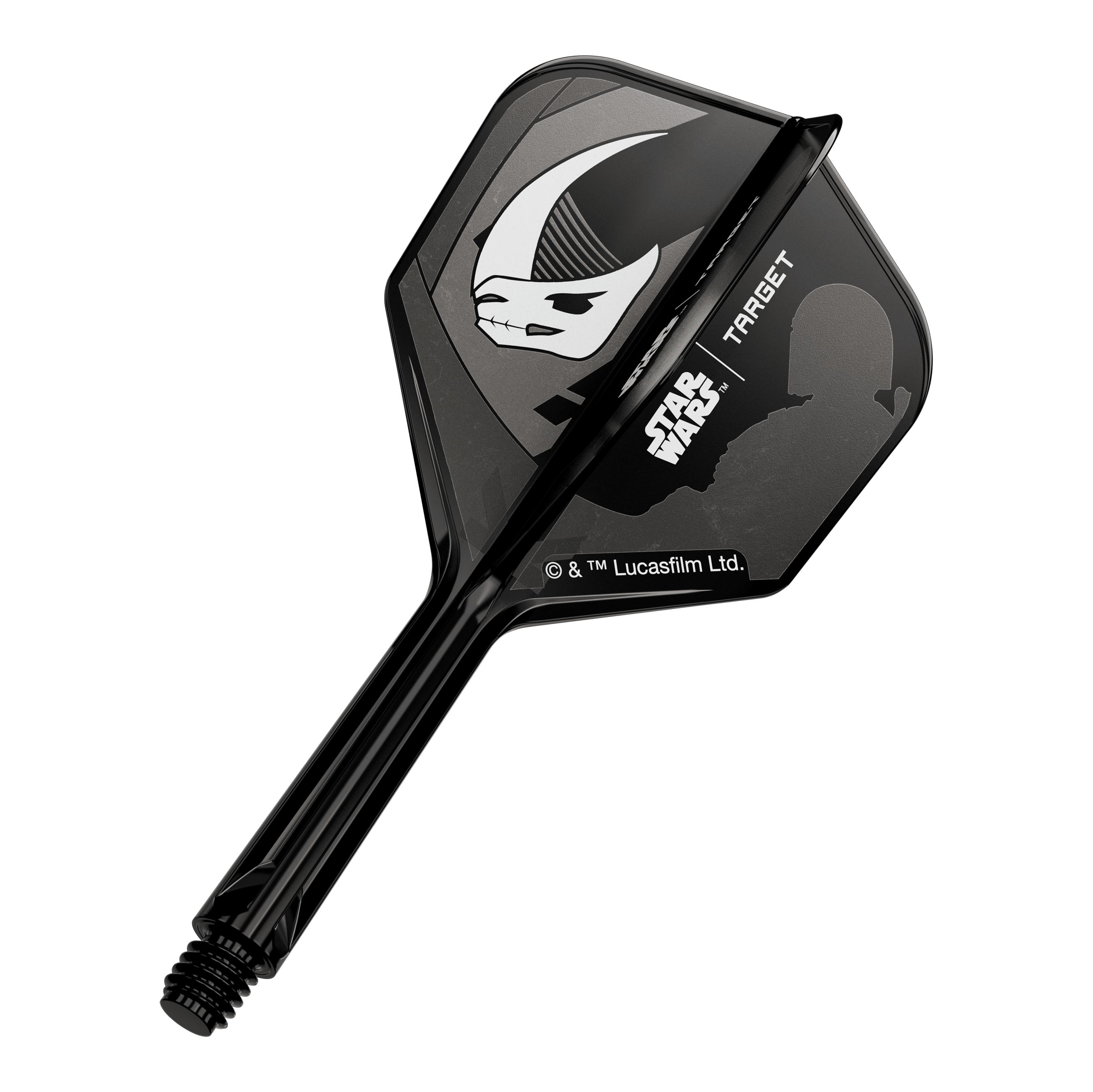 Set Target Star Wars K-Flex Mandalorian No6 Vuelos Abgebildet ist ein Produkt mit dem Dateinamen 410624_Target_StarWars_K-Flex_Mandalorian_Armour_No6_Flights_26mm_1a. Es handelt sich voraussichtlich um eine Mandalorian Armour Version aus der Star Wars Serie.