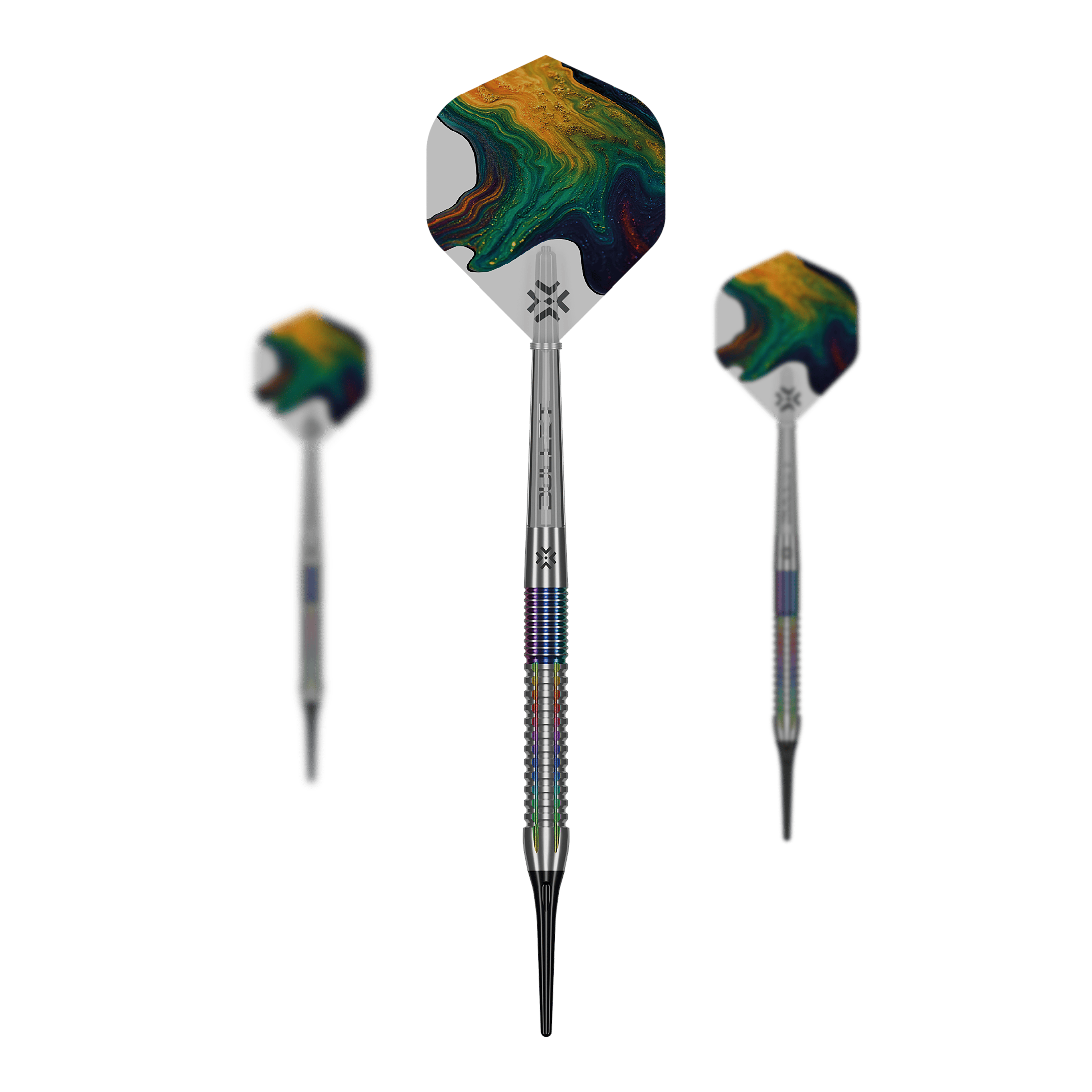 Dardos blandos Bullet Diesel V2 - 20 g Dies ist ein Bild der Bullet Diesel V2 20g Soft Darts. Diese Softdarts sind speziell für elektronische Dartautomaten gedacht.