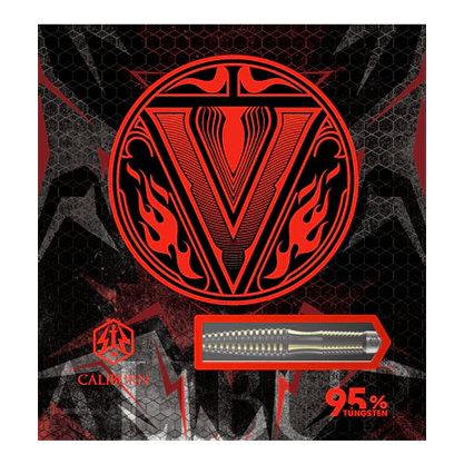 dardos de acero Caliburn V-Series V1 Abgebildet sind die Caliburn V-Series V1 Steeldarts. Diese Darts eignen sich hervorragend für den Präzisionssport.