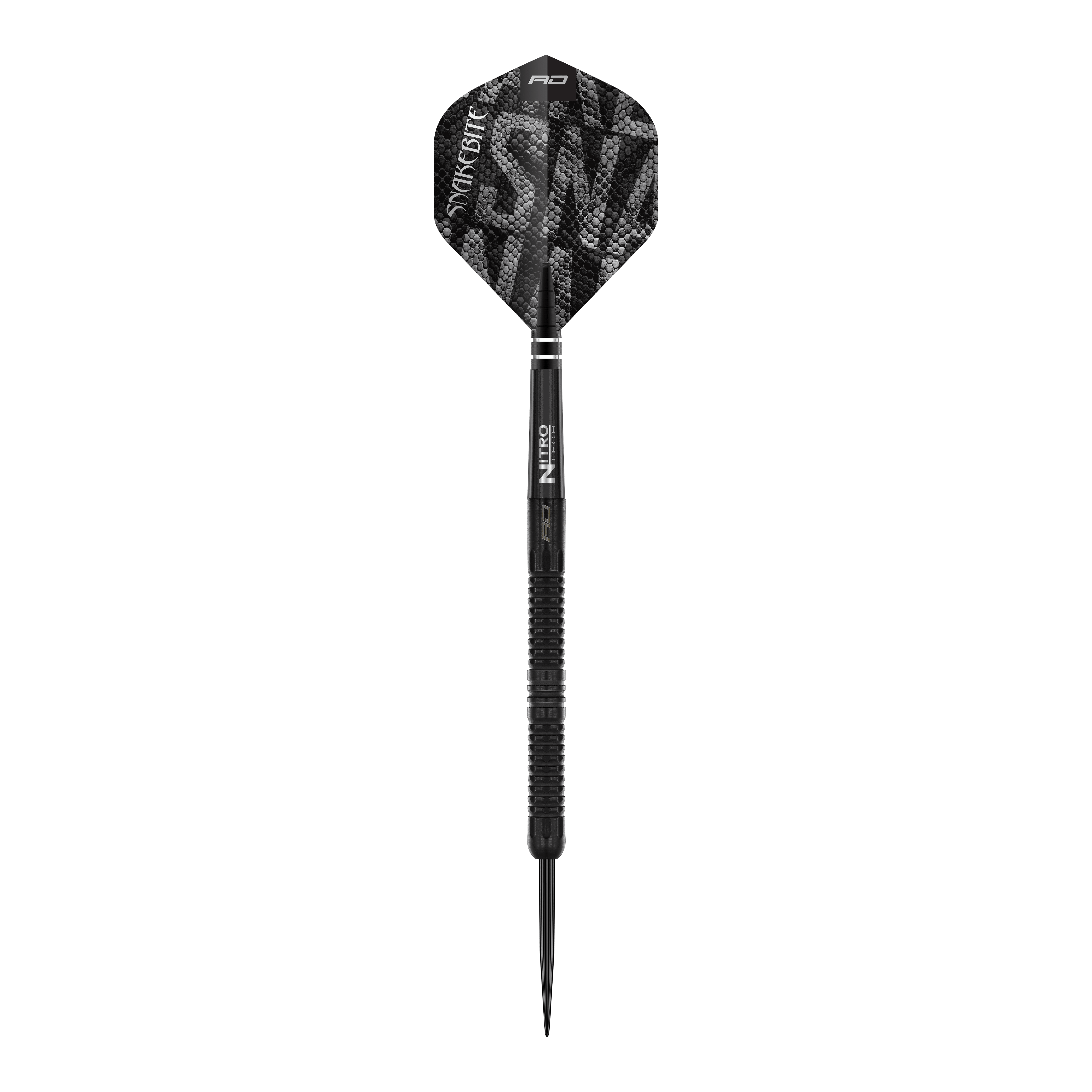 Dardos de acero Red Dragon Peter Wright Snakebite Black Mamba Red Dragon Peter Wright Snakebite Black Mamba Steeldarts, auf dem Bild einzeln dargestellt. Diese Steeldarts sind für präzises Spiel geeignet.