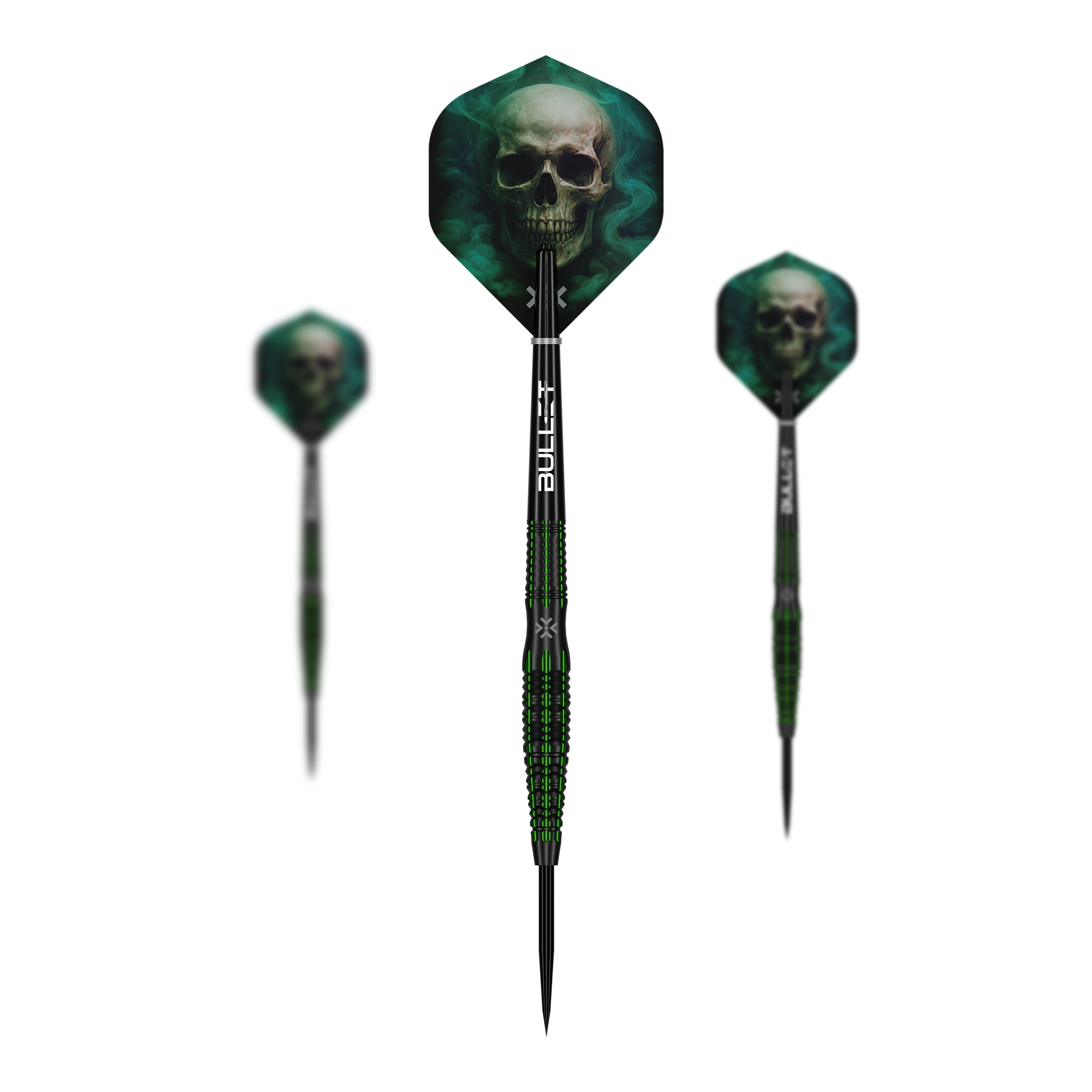 Dardos de acero Bullet Poison Abgebildet ist das Produkt Bullet Poison Steeldarts. Die Steeldarts sind für das Dartspiel geeignet.