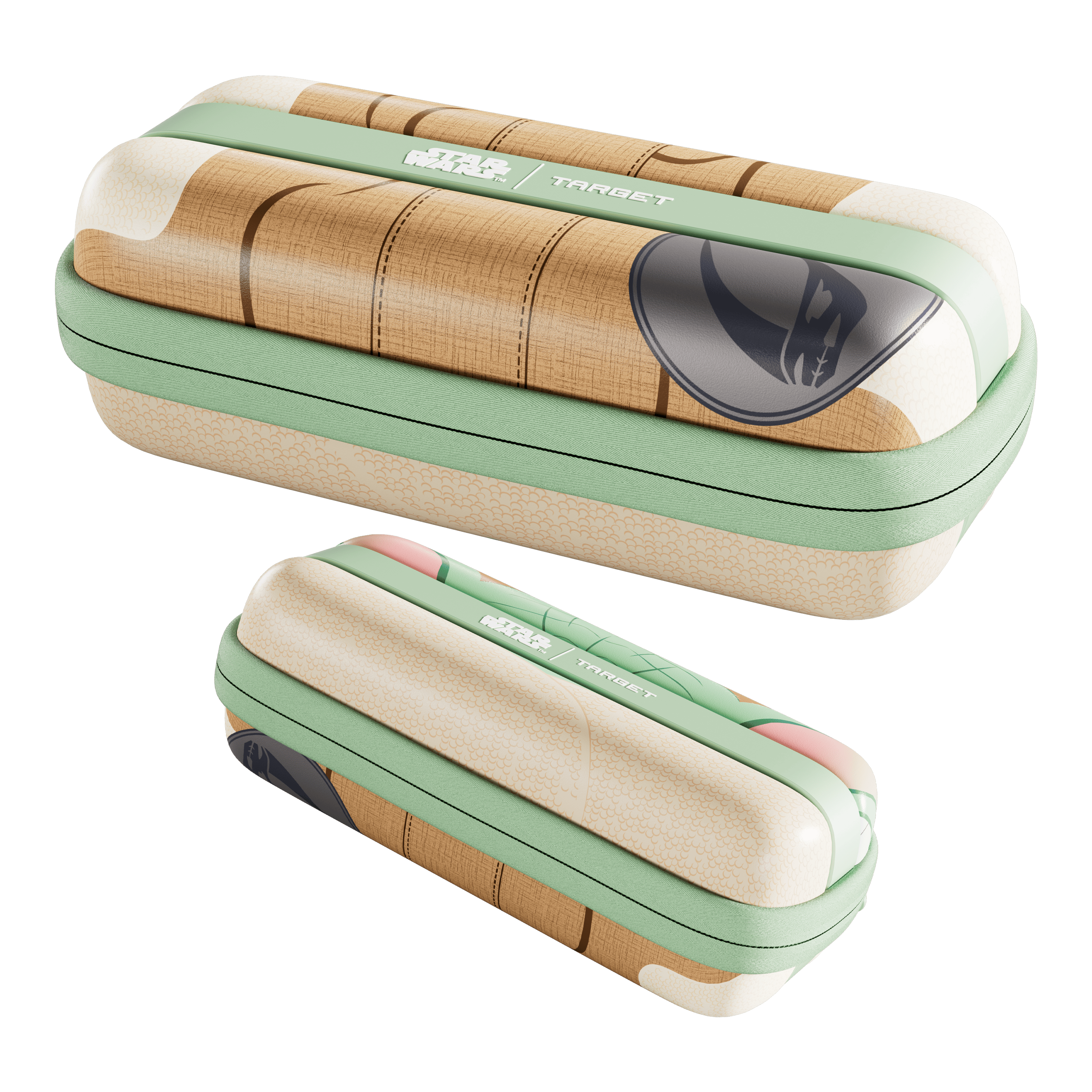 Estuche para dardos Star Wars Boa de Target - Grogu Auf dem Bild ist das Target Star Wars Boa Dartcase - Grogu abgebildet. Es handelt sich um ein Dartcase mit Grogu aus der Star Wars Serie.