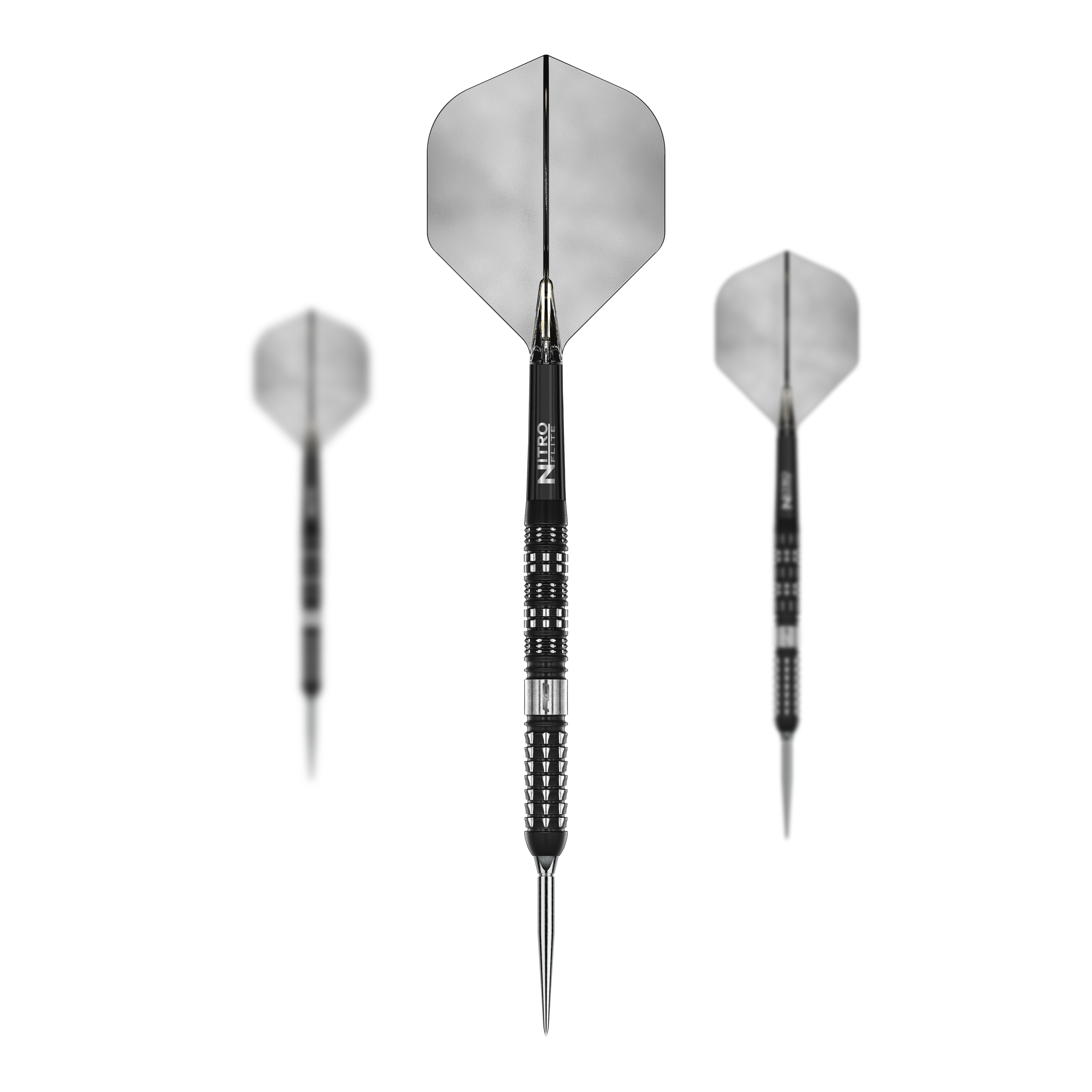 Dardos de acero paralelos Red Dragon Recon Hier sieht man die Red Dragon Recon Parallel Steeldarts. Es handelt sich um ein Set von Steeldarts für Dartspieler.