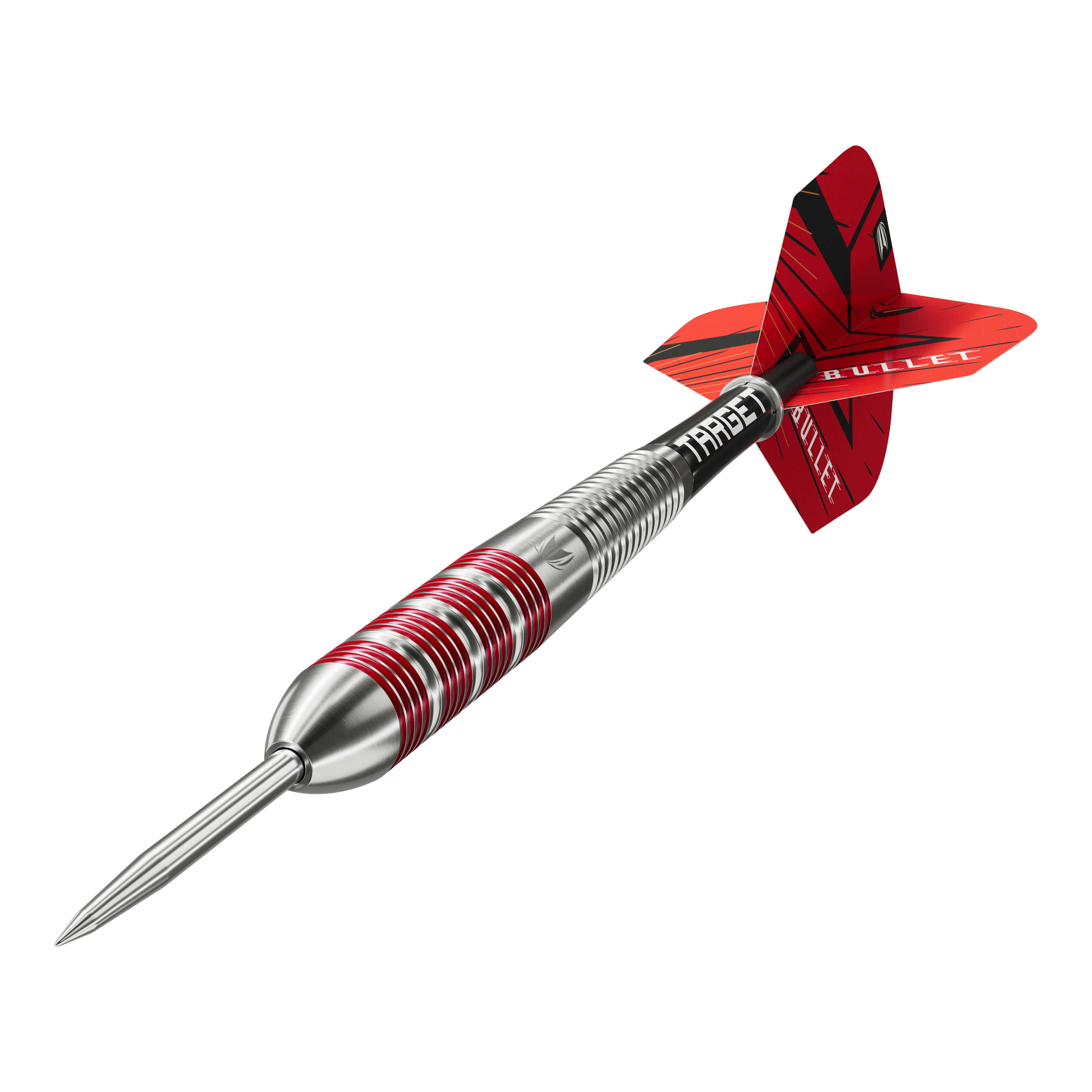 Juego de 100 dardos Steeldart de latón Target Stephen Bunting Bullet - 22 g