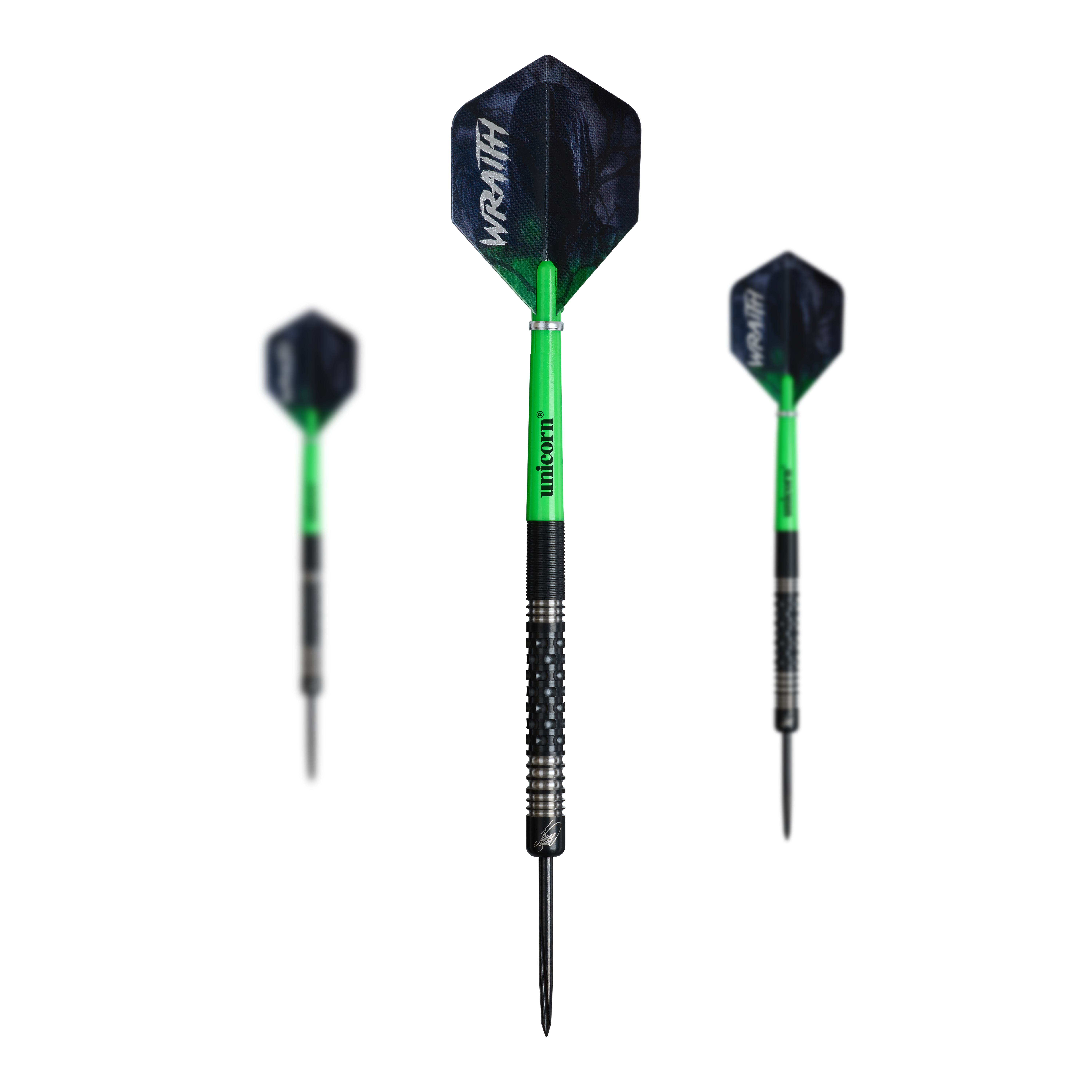 Dardos de acero Unicorn Wraith James Wade