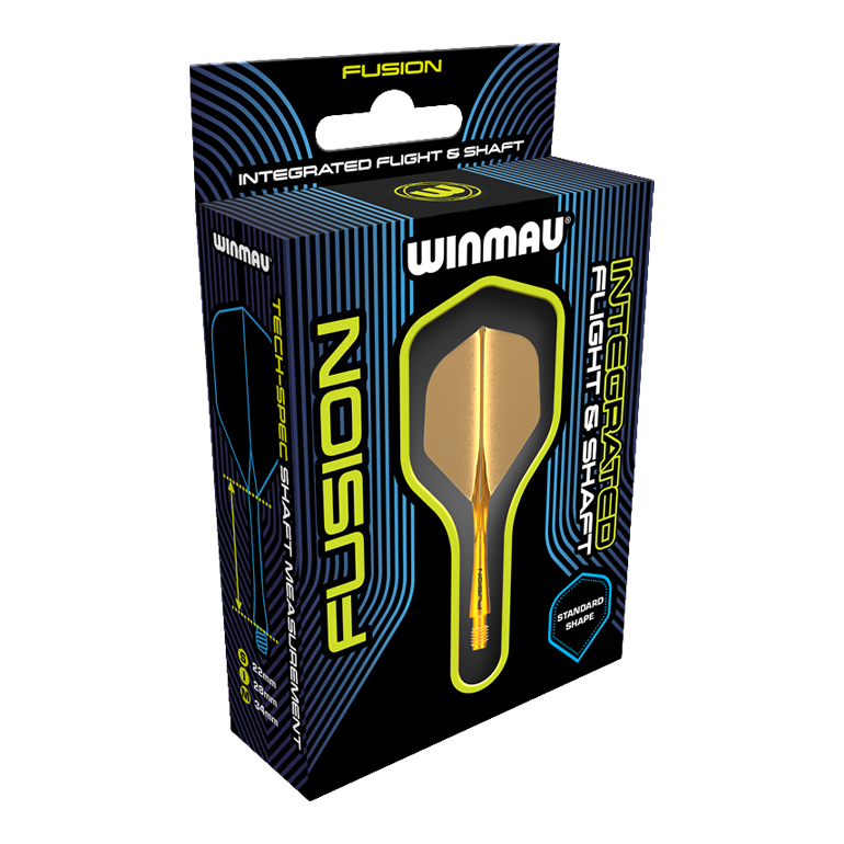 Winmau Fusion Flight Shaft System Estándar Naranja