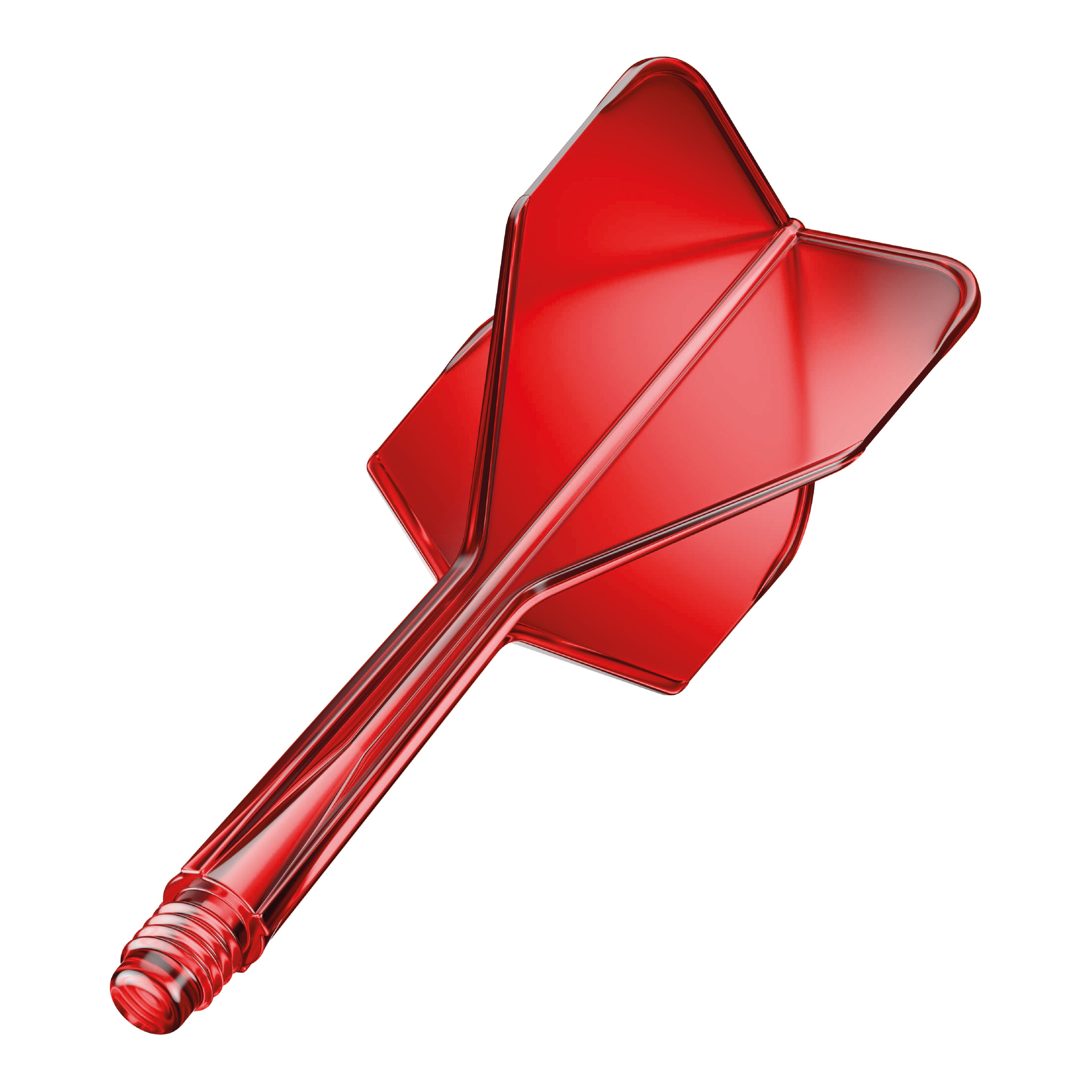 Sistema de eje de vuelo GOAT A1R No6 - Rojo Das Bild zeigt das Produkt "GOAT A1R No6 Flight-Shaft-System" in Rot. Es handelt sich um einen roten Dartflug mit integriertem Schaft.