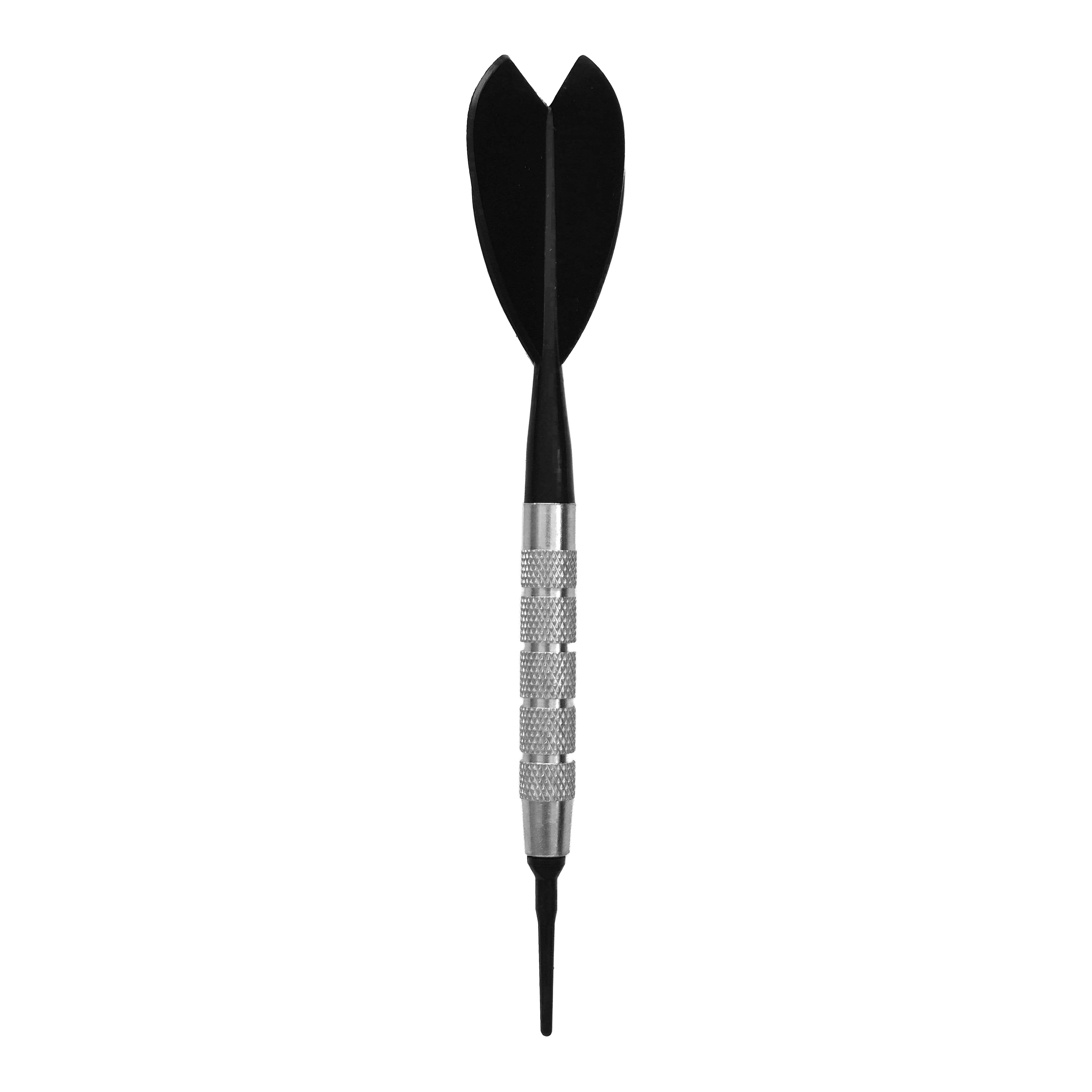 Dardos blandos McDart Silver Brass Bardarts - 18 g Zu sehen ist der McDart Silver Brass Bardarts - Softdarts - 18g. Die Darts sind silberfarben und speziell für Softdartspiele geeignet.