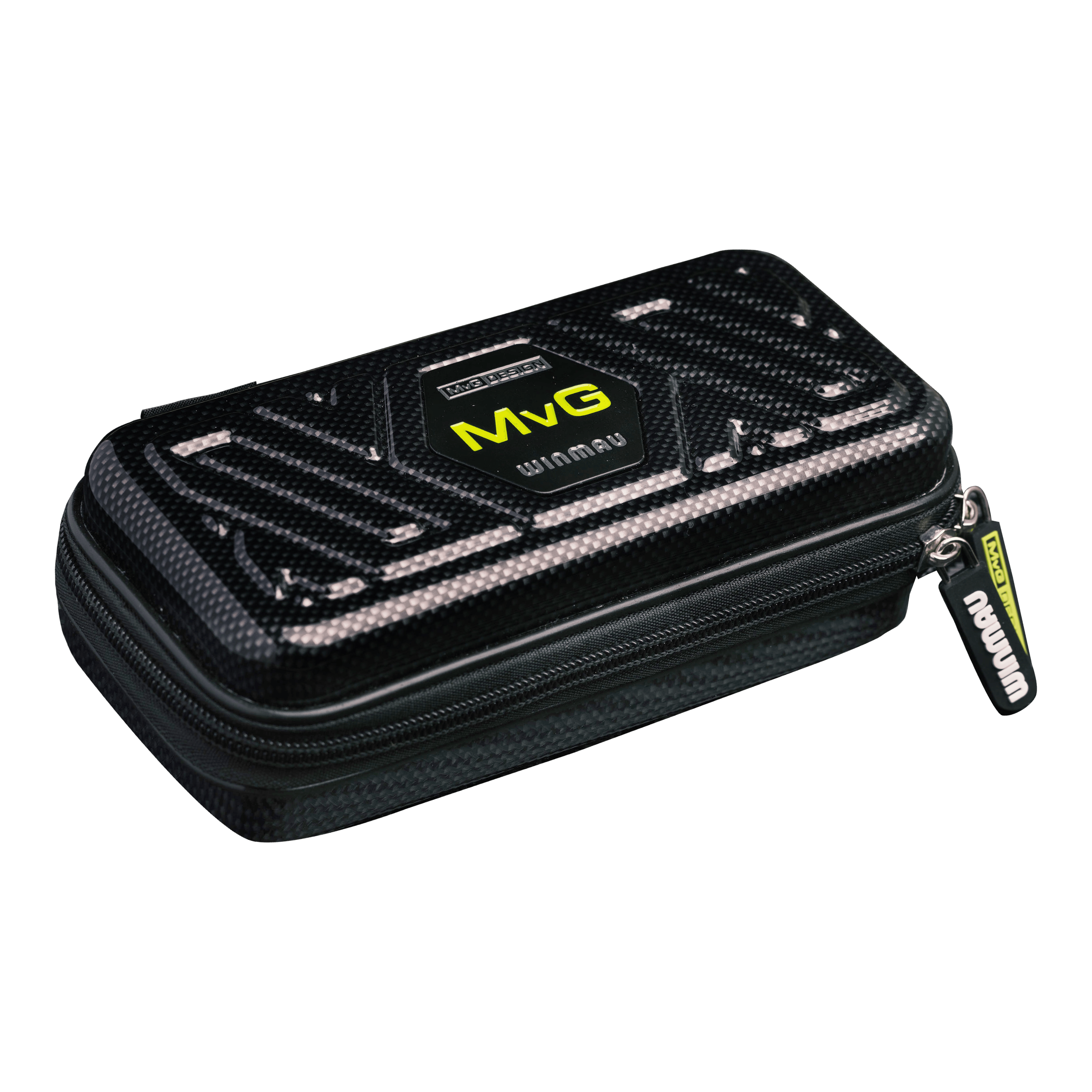 Cartera de dardos Winmau Armor G1 Michael Van Gerwen Auf dem Bild zu sehen ist das Winmau Armor G1 Michael Van Gerwen Dartwallet. Die Darttasche bietet optimalen Schutz für Ihre Ausrüstung.