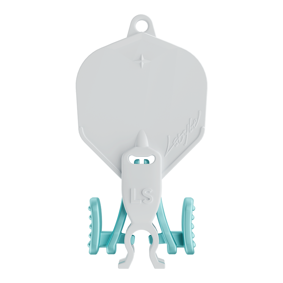 Herramienta extractora de eje de vuelo L-Style L-System Key-2 Dieses Bild zeigt das L-Style L-System Key-2 Flight Shaft Remover Tool. Das Produkt dient zum Entfernen von Dart Flights und Shafts.