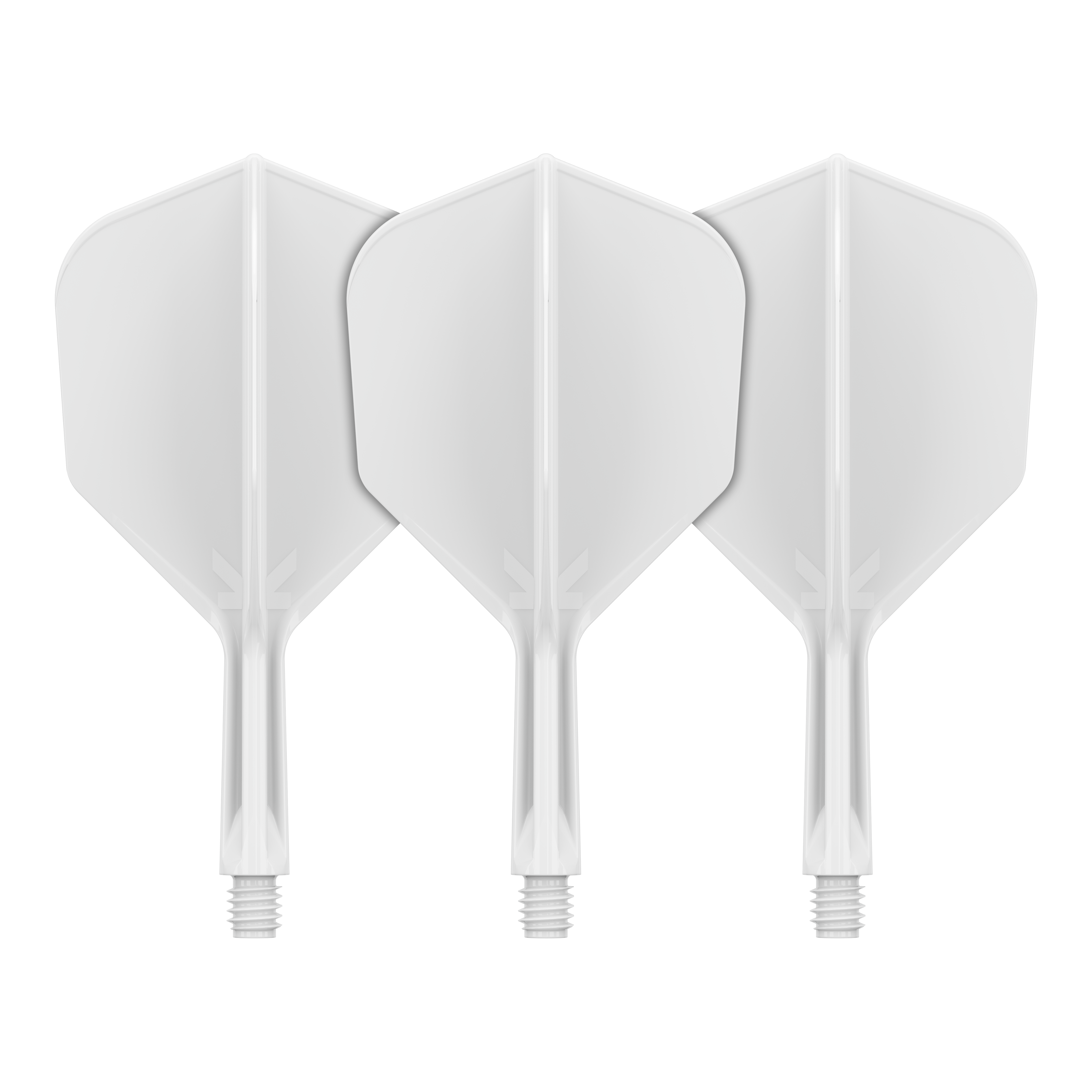 Sistema de vuelo Target K-Flex No6 - Blanco Abgebildet ist das Flight-System Target K-Flex No6 in Weiß mit einer Länge von 19 mm. Diese Komponente wird für Dartpfeile verwendet.