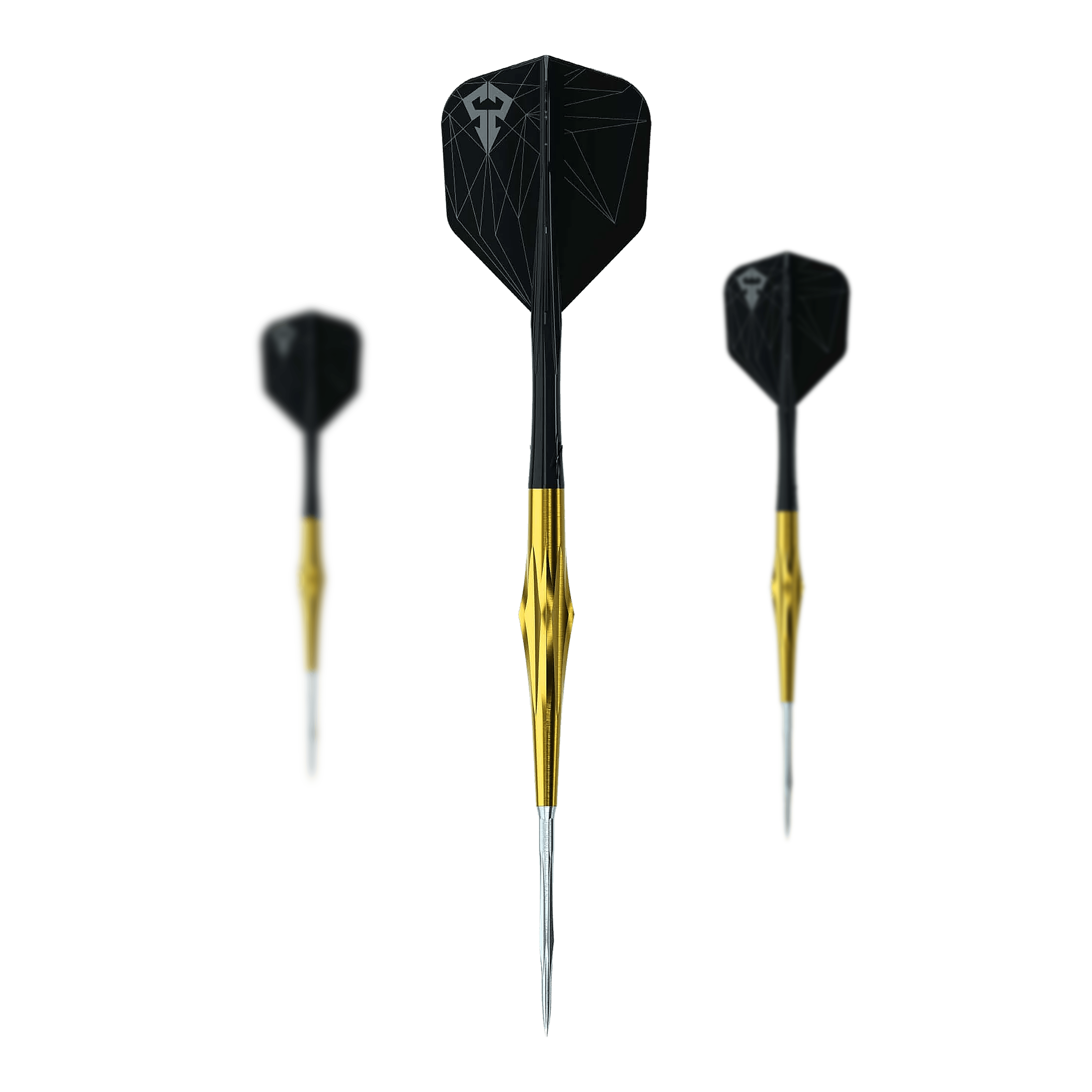 Dardos Caliburn Starships Series Sunspear de acero - 19 g Das Bild zeigt ein Set der Caliburn Starships Series Sunspear Steeldarts mit 19 Gramm. Das Set richtet sich an Dartspieler aller Erfahrungsstufen.