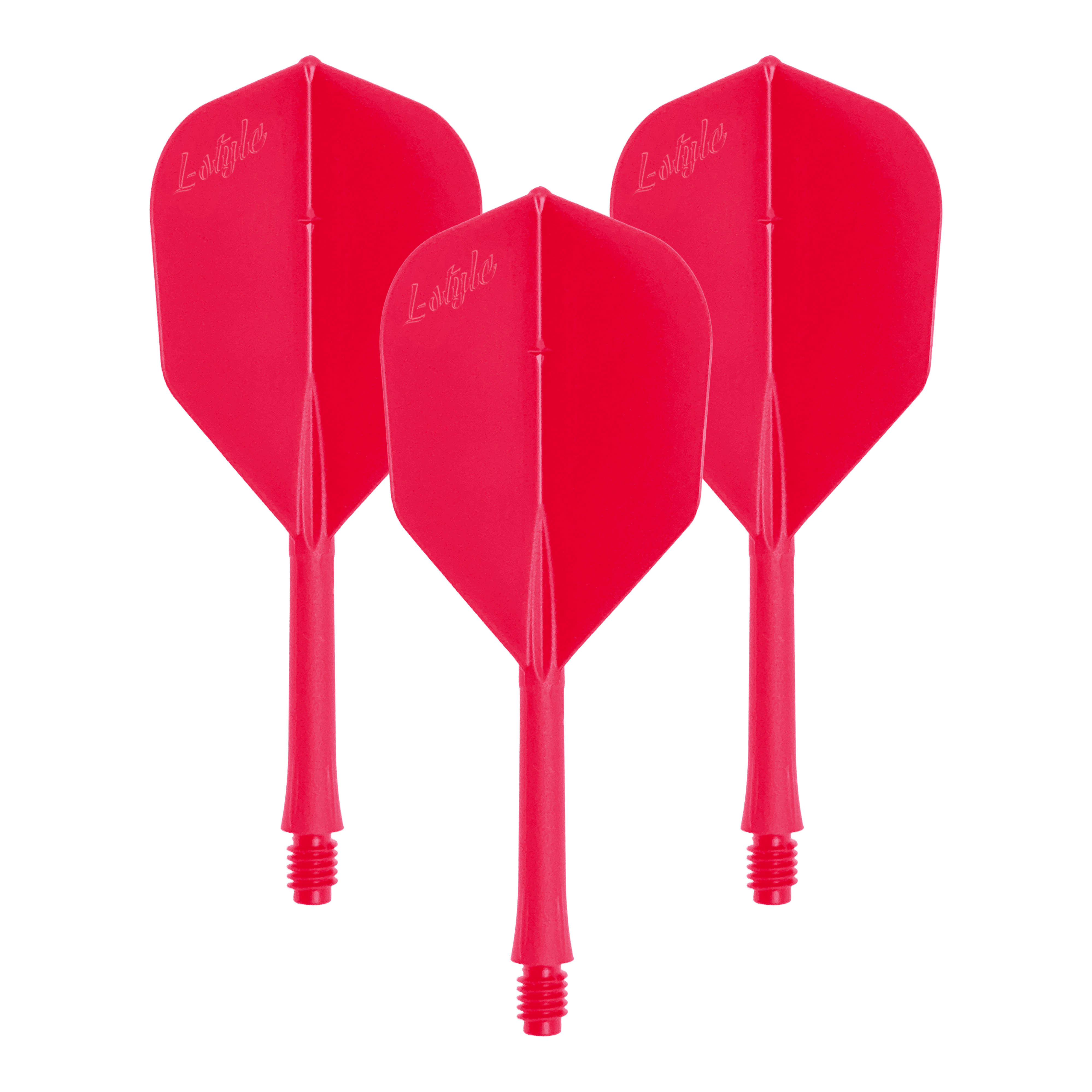 Vuelos en barra estilo L 2BA L3 - 260 Dieses Bild zeigt einen Artikel mit dem Dateinamen LSF-903_L-Style_BarFlight_Rot_1Set. Wahrscheinlich ist es ein Set mit roten Dart-Flights.