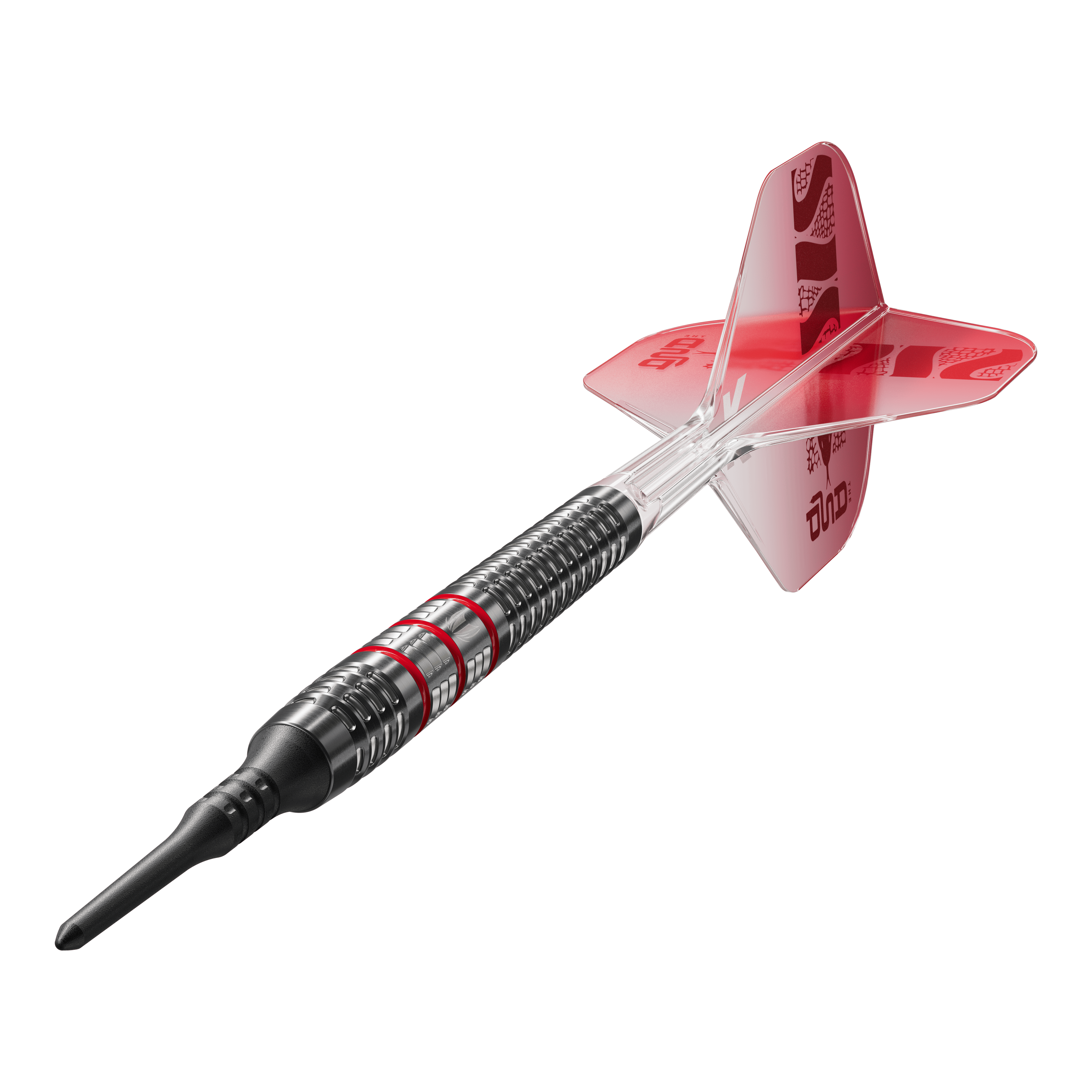 Dardos blandos Target Nathan Aspinall 95K - 18 g Das Bild zeigt die Target Nathan Aspinall 95K Softdarts mit einem Gewicht von 18g. Die Darts sind besonders für Fans und Spieler des bekannten Dartprofis Nathan Aspinall interessant.