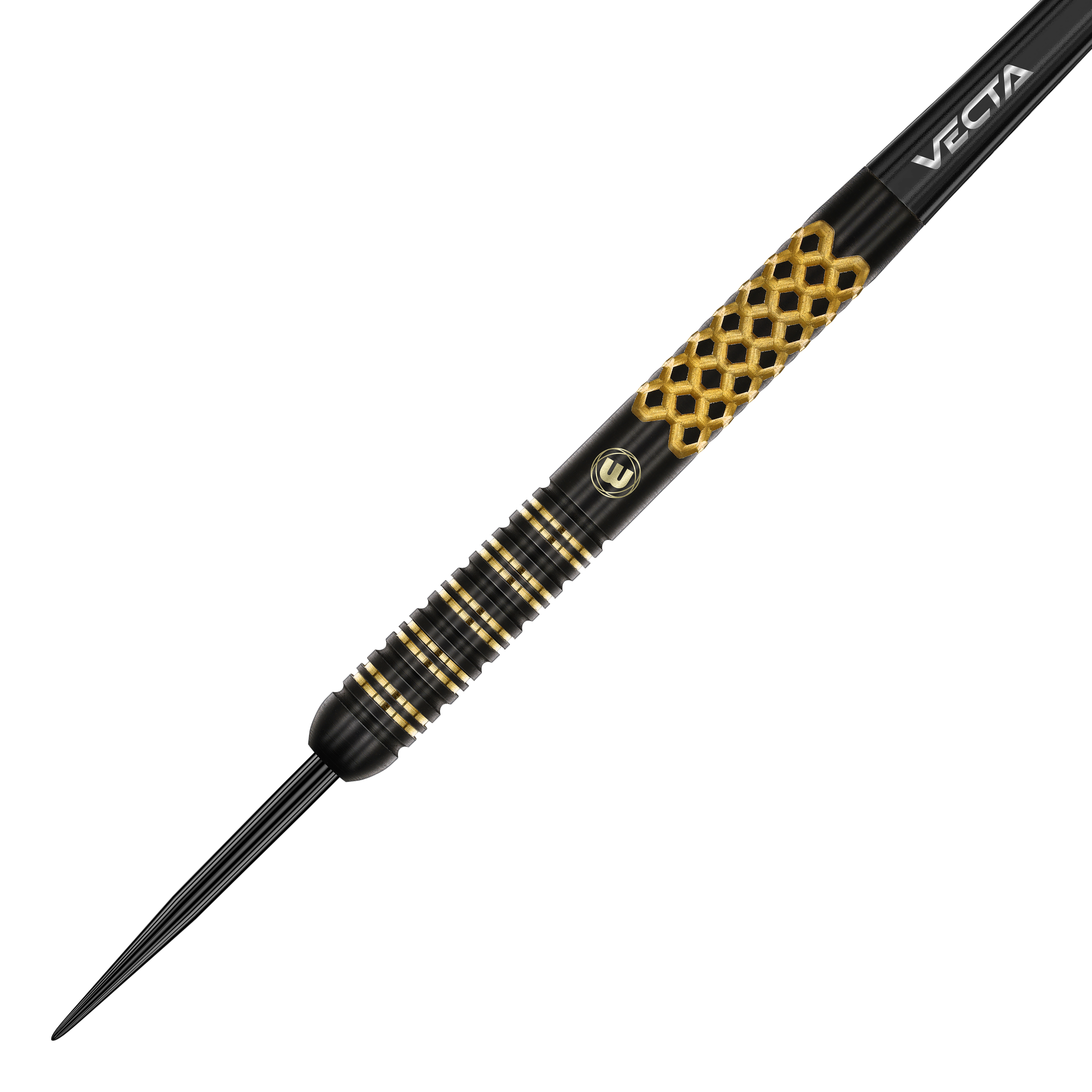 Dardos de acero Winmau Brendan Dolan Signature Series Winmau Brendan Dolan Signature Series Steeldarts sind auf dem Bild zu sehen. Die Darts heben sich durch ihr charakteristisches Design hervor.
