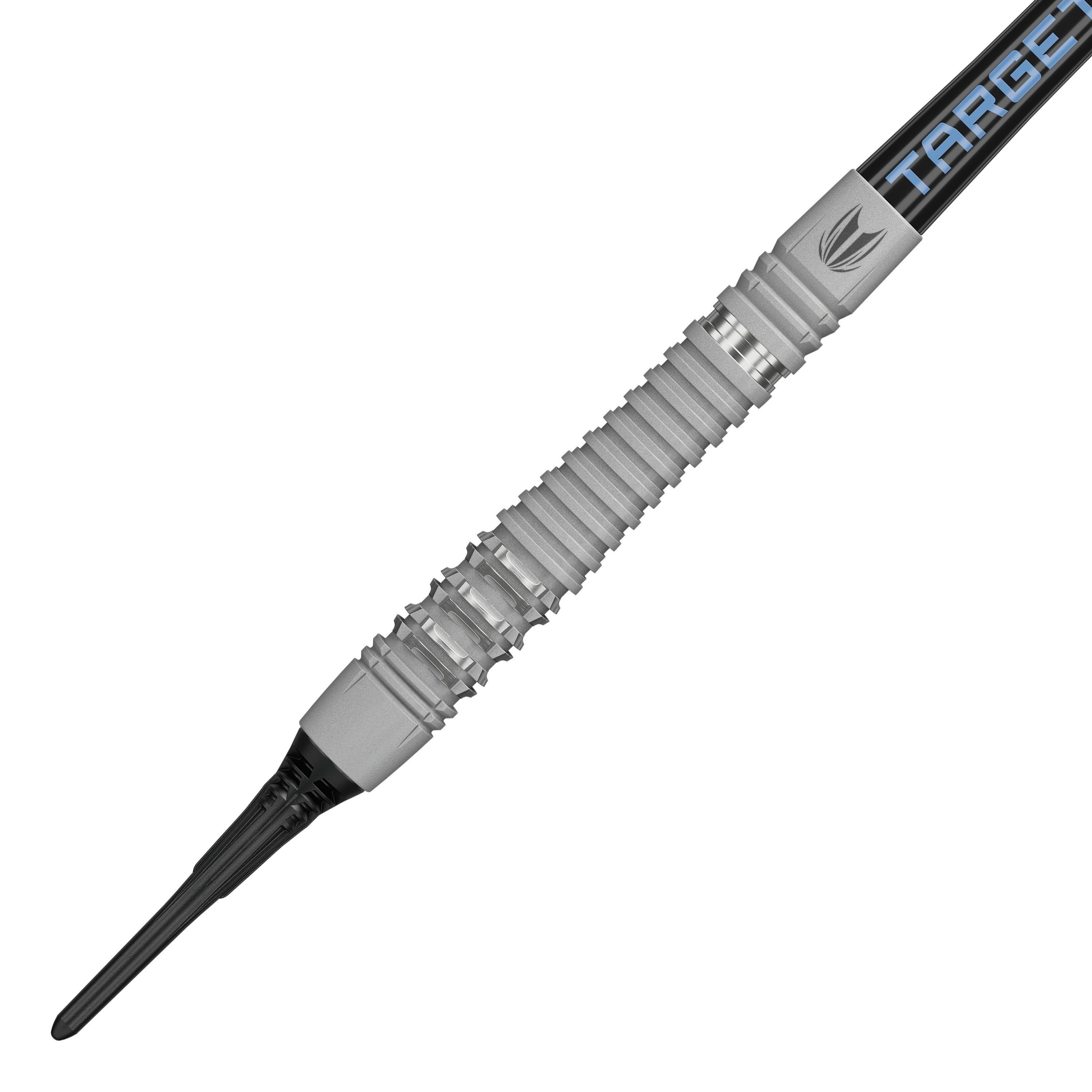 Zu sehen sind die Target Cryo 13 Softdarts. Die Abbildung hebt das moderne Design der Darts hervor.
