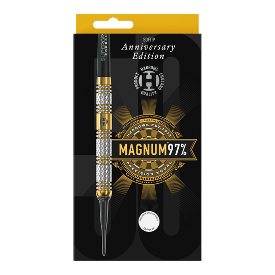Dardos blandos Magnum edición aniversario de Harrows - 18 g