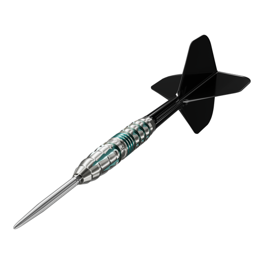 Dardos de acero Target Japan Black Marque Pierce Swiss Point Die Abbildung zeigt die Target Japan Black Marque Pierce Swiss Point Steeldarts. Sie sind für anspruchsvolle Dartspieler entwickelt worden.