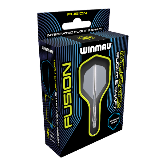 Winmau Fusion Flight Shaft System Estándar Ahumado