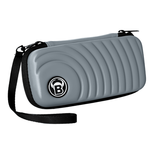 Estuche para dardos Bulls Orbis S - Gris Das Bild zeigt das Produkt Bulls Orbis S Dartcase in Grau. Die Darttasche ist hochwertig und eignet sich zur sicheren Aufbewahrung von Darts.
