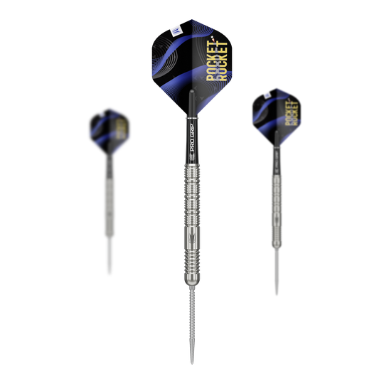 Dardos Steeldarts Justin Hood Swiss Points de Target - 23 g