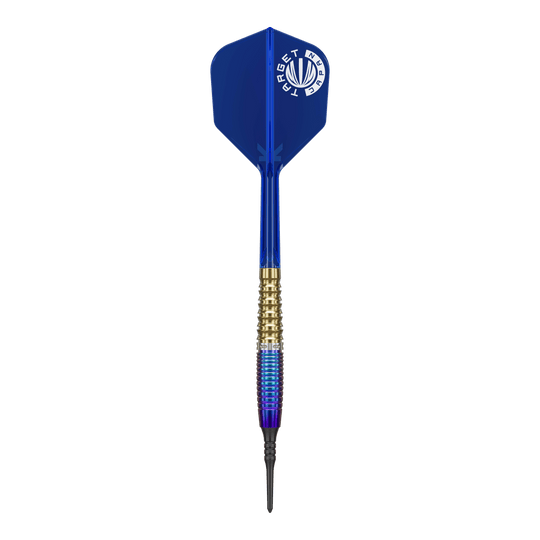 Dardos blandos Target Japan Prime Series Zenith GEN2 - 20 g Target Japan Prime Series Zenith GEN2 Softdarts - 20g. Das Bild zeigt einen hochwertigen Softdart in silberner Optik.