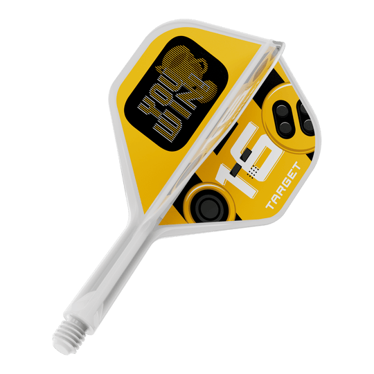 Target K-Flex Gana No. 2 Vuelos estándar Abgebildet ist ein Produkt mit dem Dateinamen 410591_Target_K-Flex_YouWin_No2_Standard_Flights_19mm_1. Es handelt sich um ein Dartzubehör-Teil, vermutlich ein Dart-Flight.