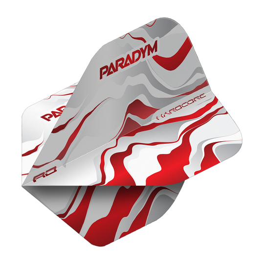 Vuelos estándar Red Dragon Hardcore Premium Paradym Red Premium No2 Zu sehen sind Red Dragon Hardcore Premium Paradym Red Premium No2 Standard Flights. Dieses Dart-Flight-Set besticht durch ein rotes Premium-Design.