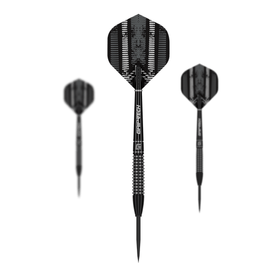 Dardos de acero GOAT Sprocket MKIII Bomb Das Bild zeigt das Set GOAT Sprocket MKIII Bomb Steeldarts. Abgebildet sind mehrere Dartpfeile als Set.