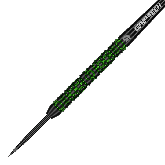 Hier sind die GOAT Kick-Off Steeldarts abgebildet. Die Darts haben ein modernes Design und eignen sich ideal für Einsteiger.