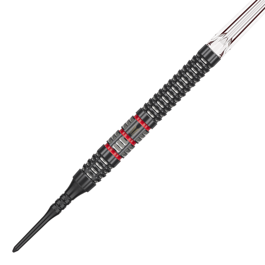 Dardos blandos Target Nathan Aspinall 95K - 18 g Hier ist der Target Nathan Aspinall 95K Softdarts - 18g zu sehen. Ideal für präzises und effektives Dartspiel.