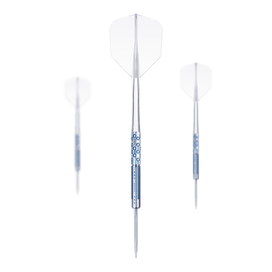 Dardos de acero Demeter de la serie Caliburn Starships - 23 g Dieses Bild präsentiert das Set Caliburn Starships Series Demeter Steeldarts mit einem Gewicht von 23g. Perfekt für Dartfans und Sammler.