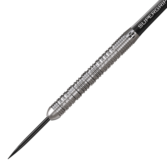 Dardos de acero de impacto Harrows Zu sehen ist ein weiteres Detailfoto von Harrows Impact Steeldarts. Die hochwertige Verarbeitung der Darts ist deutlich erkennbar.