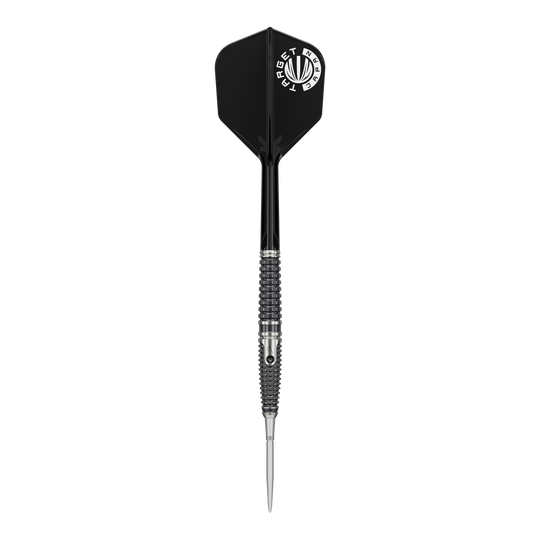 Dardos de acero Target Japan Paul Lim The Legend GEN9 Swiss Point Target Japan Paul Lim The Legend GEN9 Swiss Point Steeldarts sind auf dem Bild zu sehen. Diese Darts sind speziell für Präzisionswürfe entwickelt.